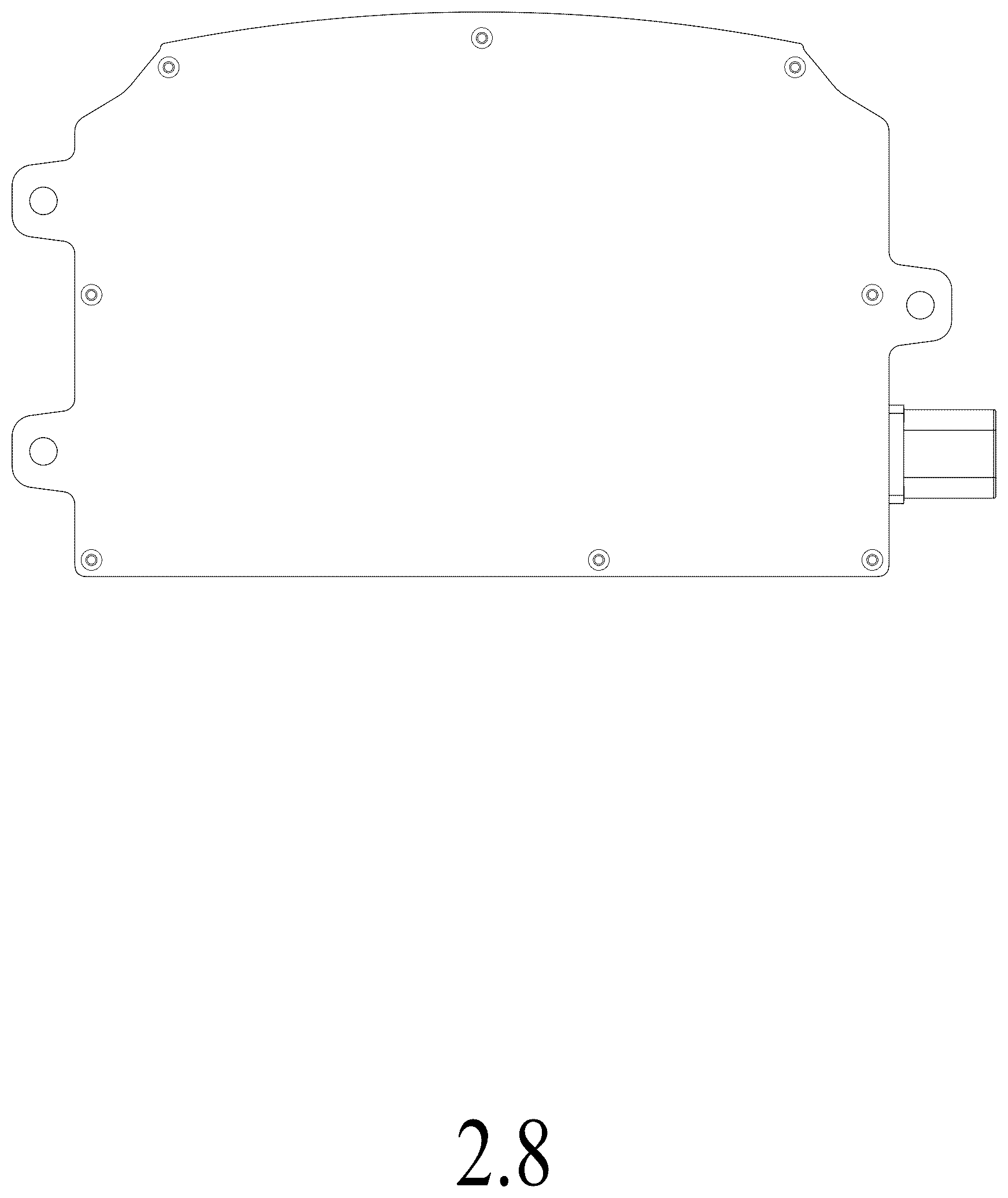 Patent USD1124914 Figure 8 – Vehicle lidar