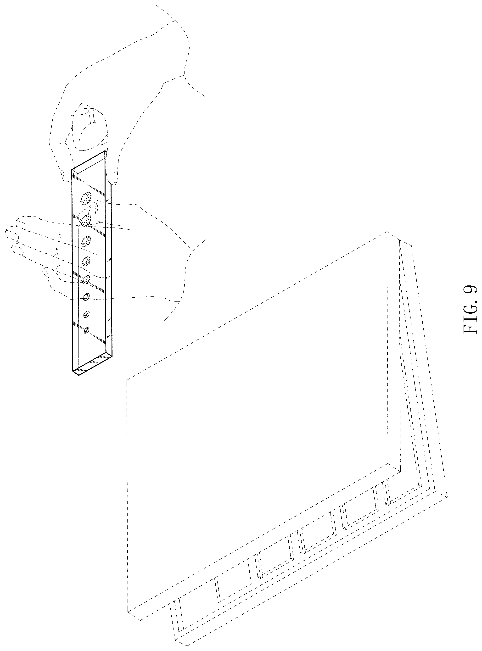 Patent USD1124915 Figure 6 – Diamond measuring ruler