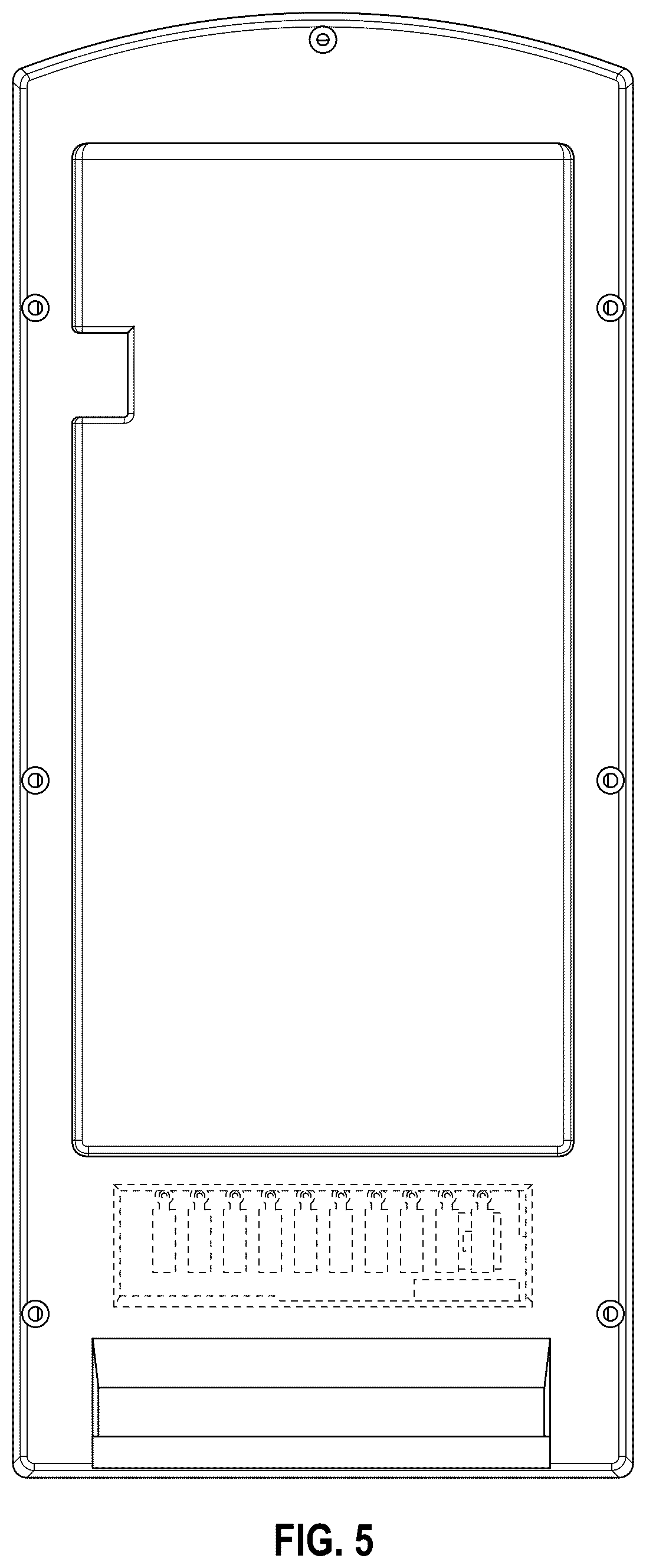 Patent USD1124916 Figure 5 – Display
