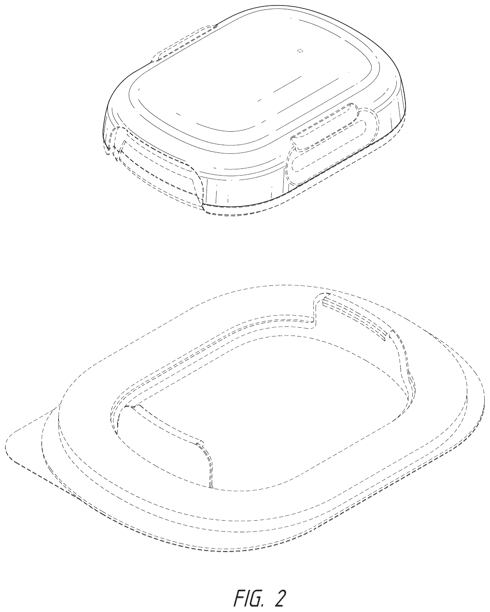 Patent USD1124917 Figure 2 – Wearable temperature measurement device