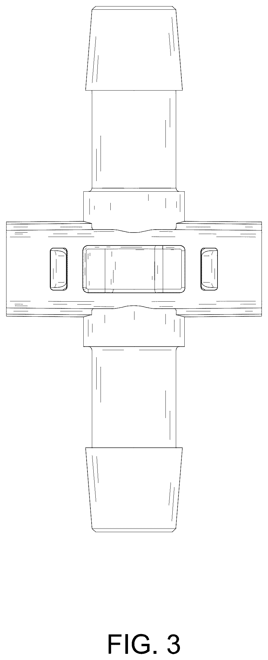 Patent USD1124919 Figure 3 – Monitoring device fitting