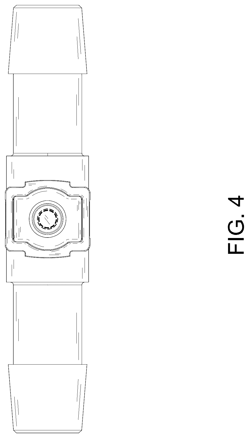 Patent USD1124919 Figure 4 – Monitoring device fitting