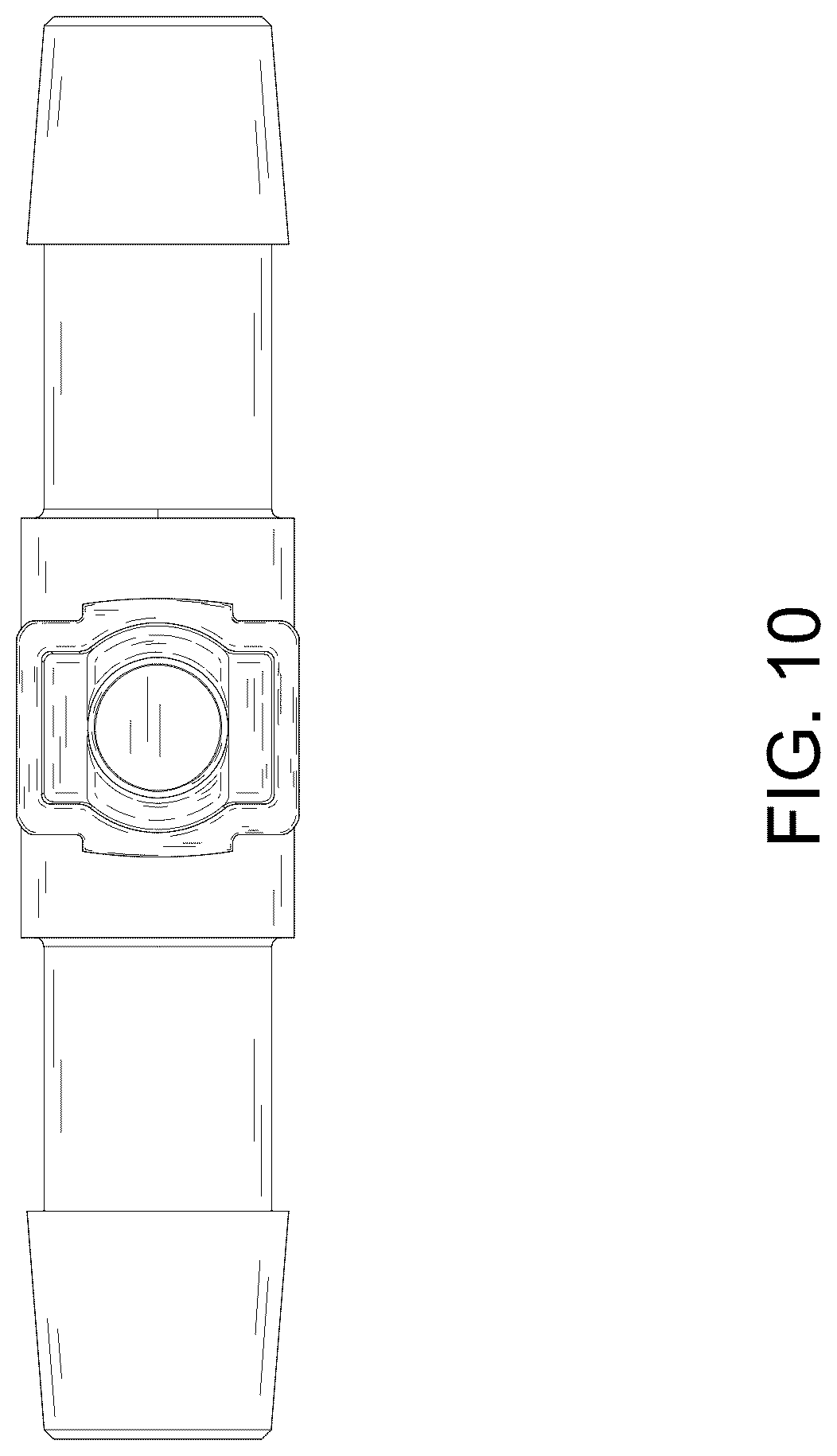 Patent USD1124919 Figure 10 – Monitoring device fitting
