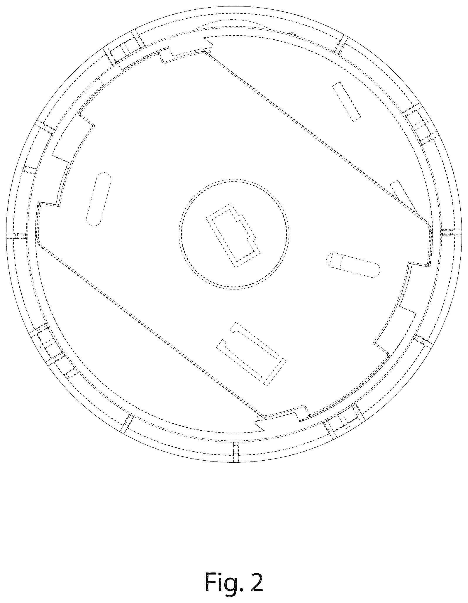 Patent USD1124920 Figure 2 – Hazardous condition alarm housing