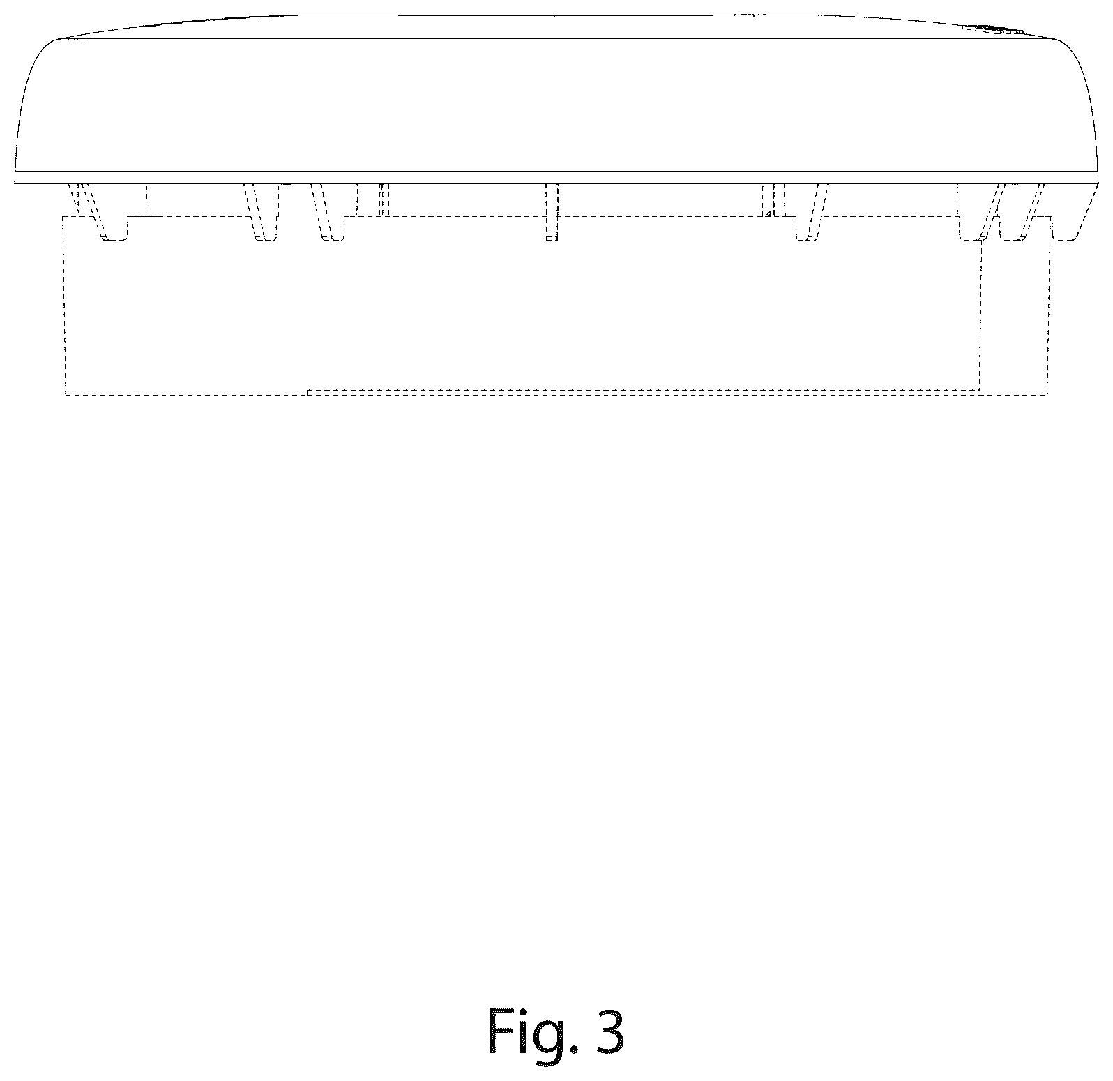 Patent USD1124920 Figure 3 – Hazardous condition alarm housing