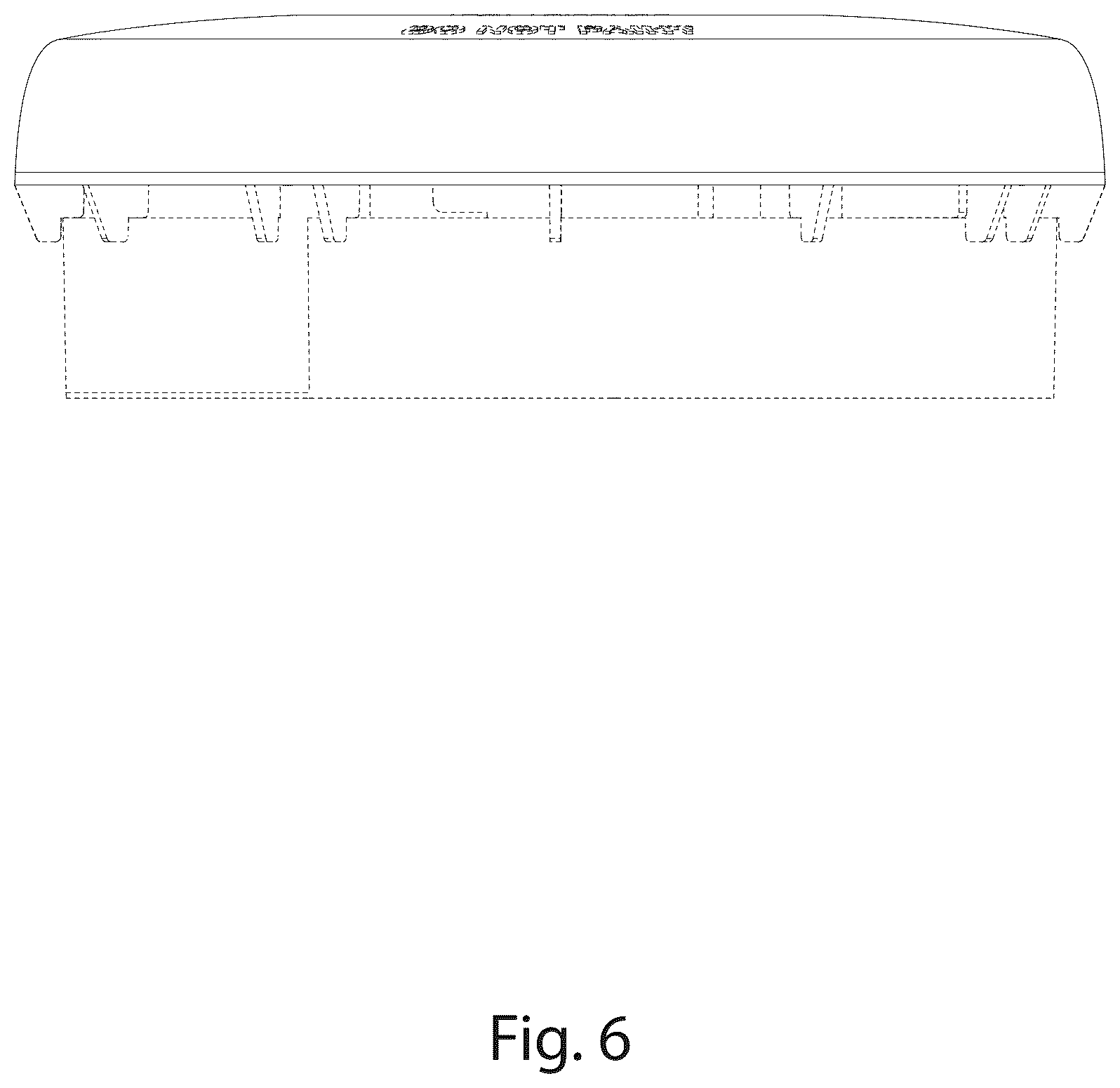 Patent USD1124920 Figure 6 – Hazardous condition alarm housing