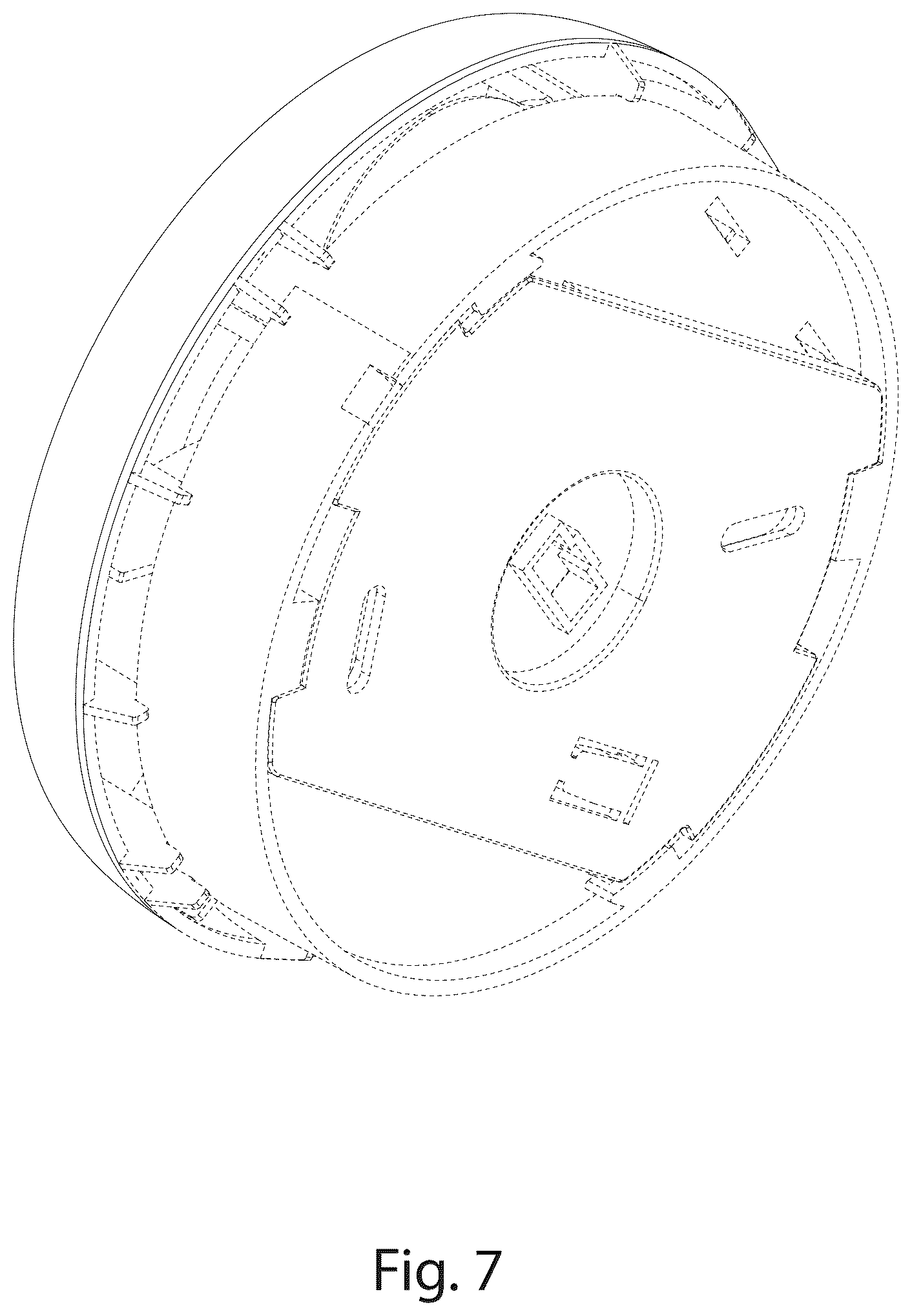 Patent USD1124920 Figure 7 – Hazardous condition alarm housing