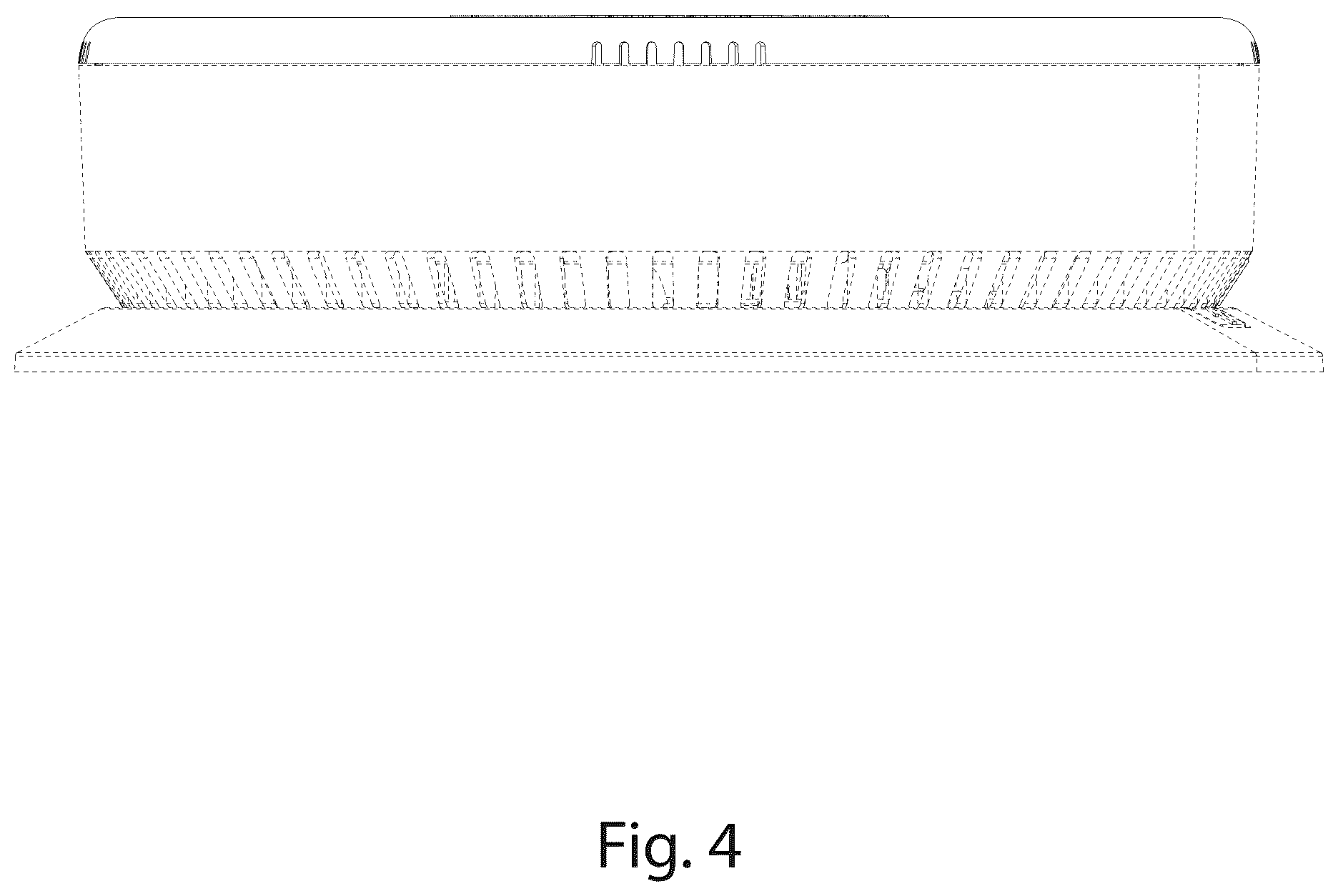 Patent USD1124921 Figure 4 – Hazardous condition alarm housing