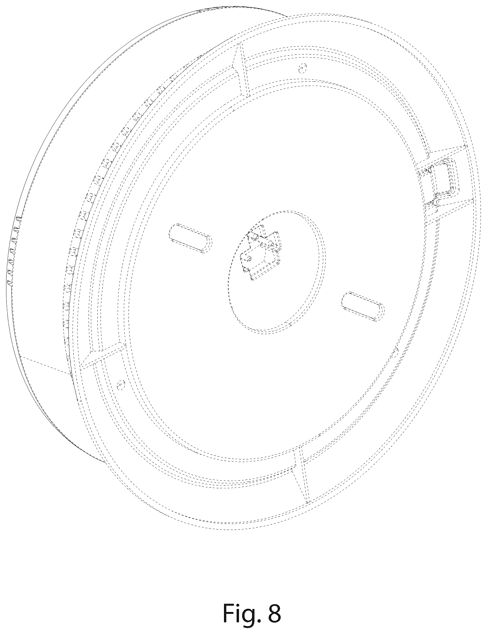 Patent USD1124921 Figure 8 – Hazardous condition alarm housing