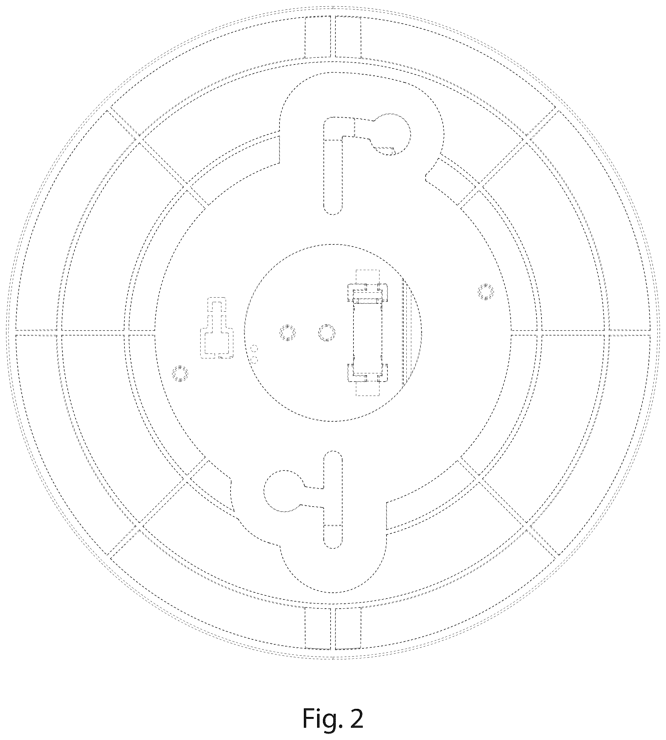 Patent USD1124922 Figure 2 – Hazardous condition alarm housing