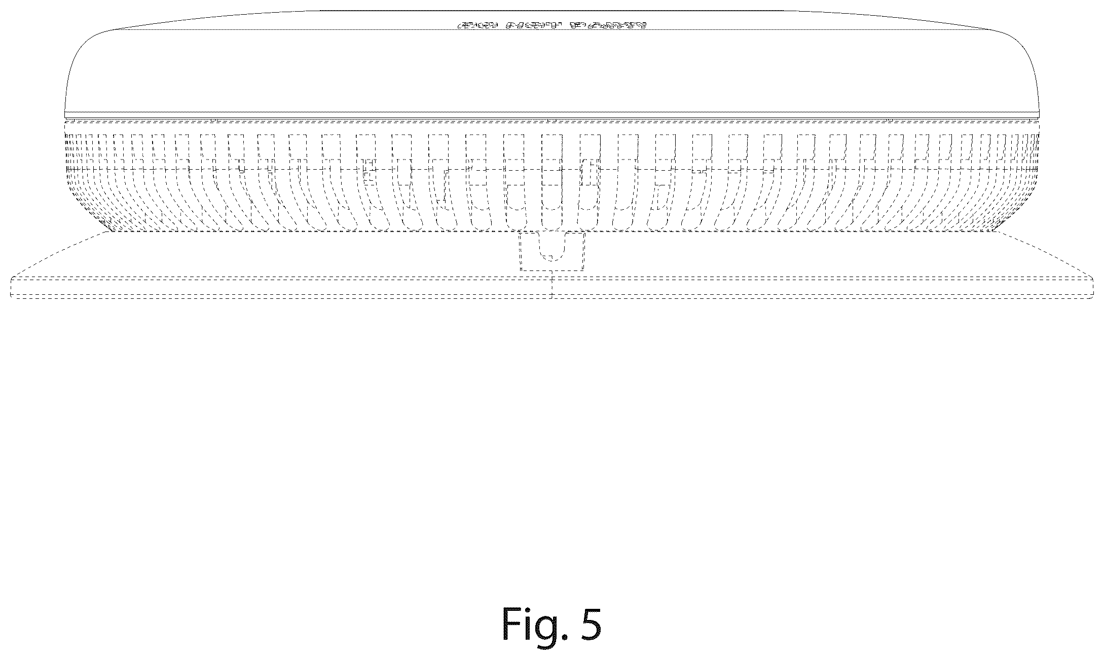 Patent USD1124922 Figure 5 – Hazardous condition alarm housing