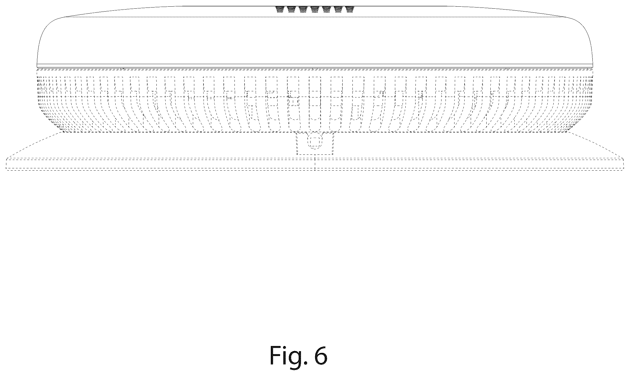 Patent USD1124922 Figure 6 – Hazardous condition alarm housing