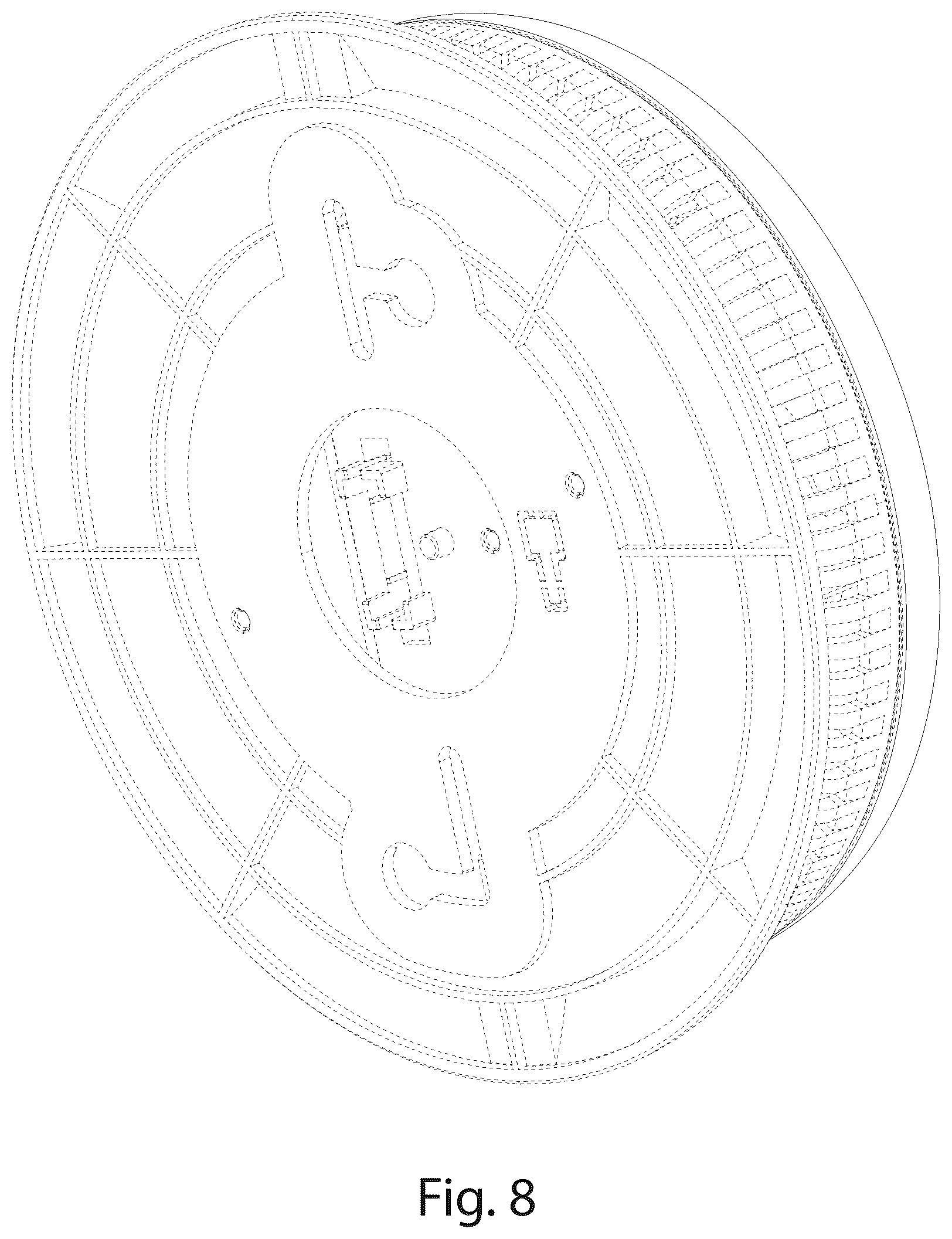 Patent USD1124922 Figure 8 – Hazardous condition alarm housing