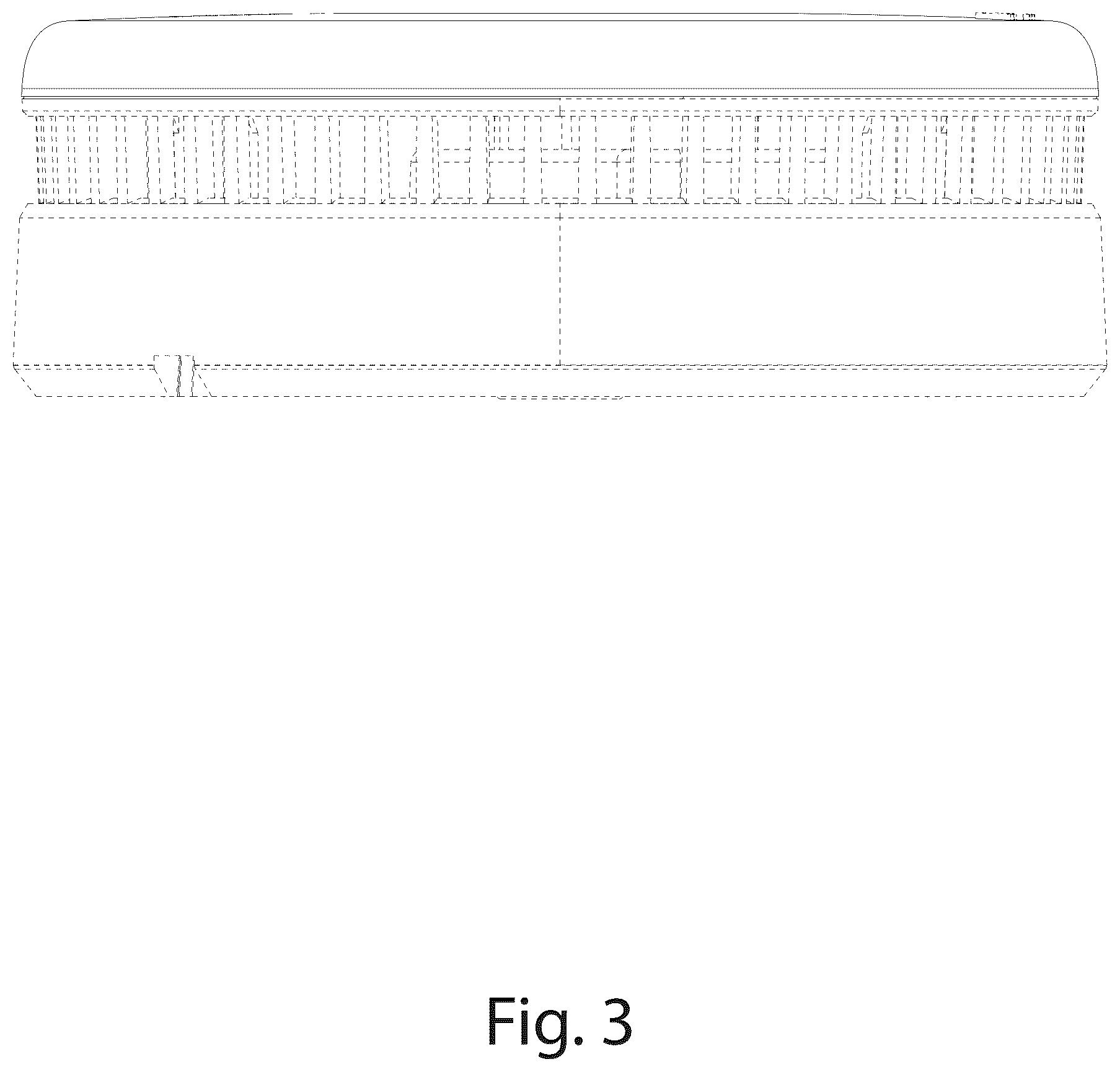 Patent USD1124923 Figure 3 – Hazardous condition alarm housing
