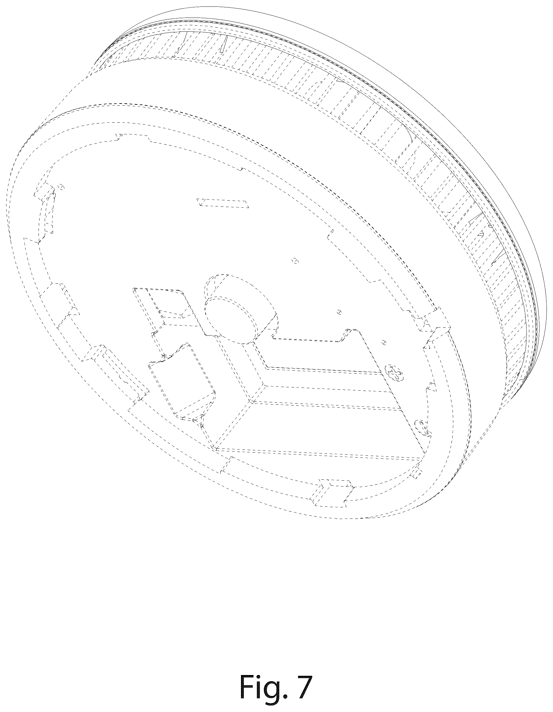 Patent USD1124923 Figure 7 – Hazardous condition alarm housing