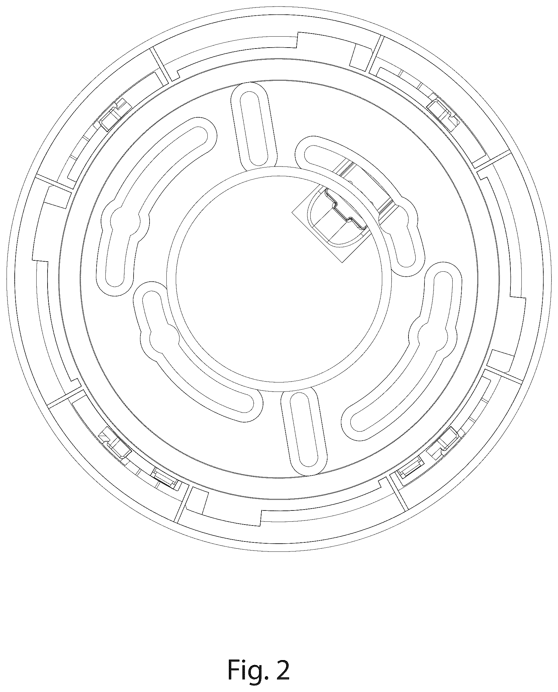 Patent USD1124924 Figure 2 – Hazardous condition alarm housing