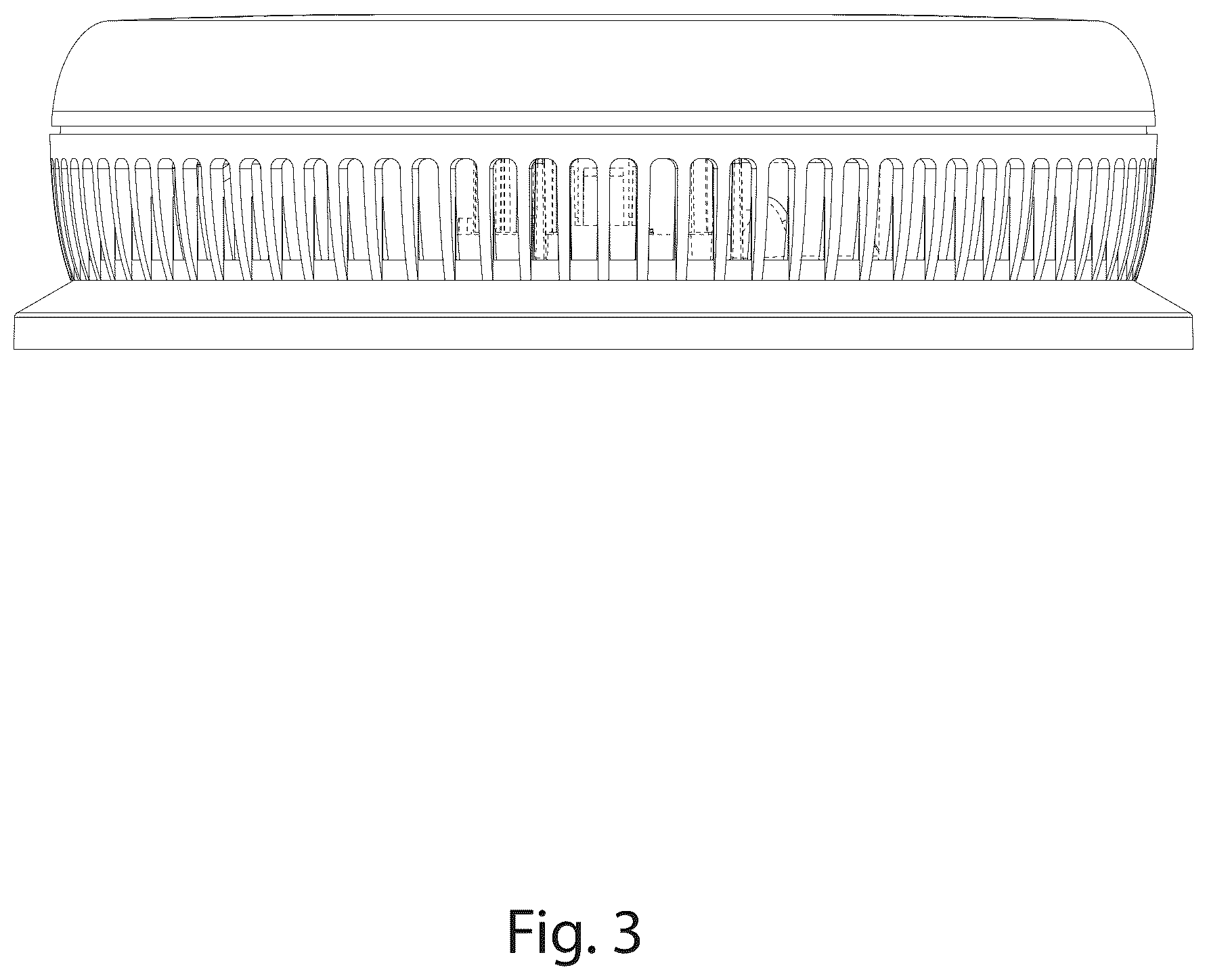Patent USD1124924 Figure 3 – Hazardous condition alarm housing