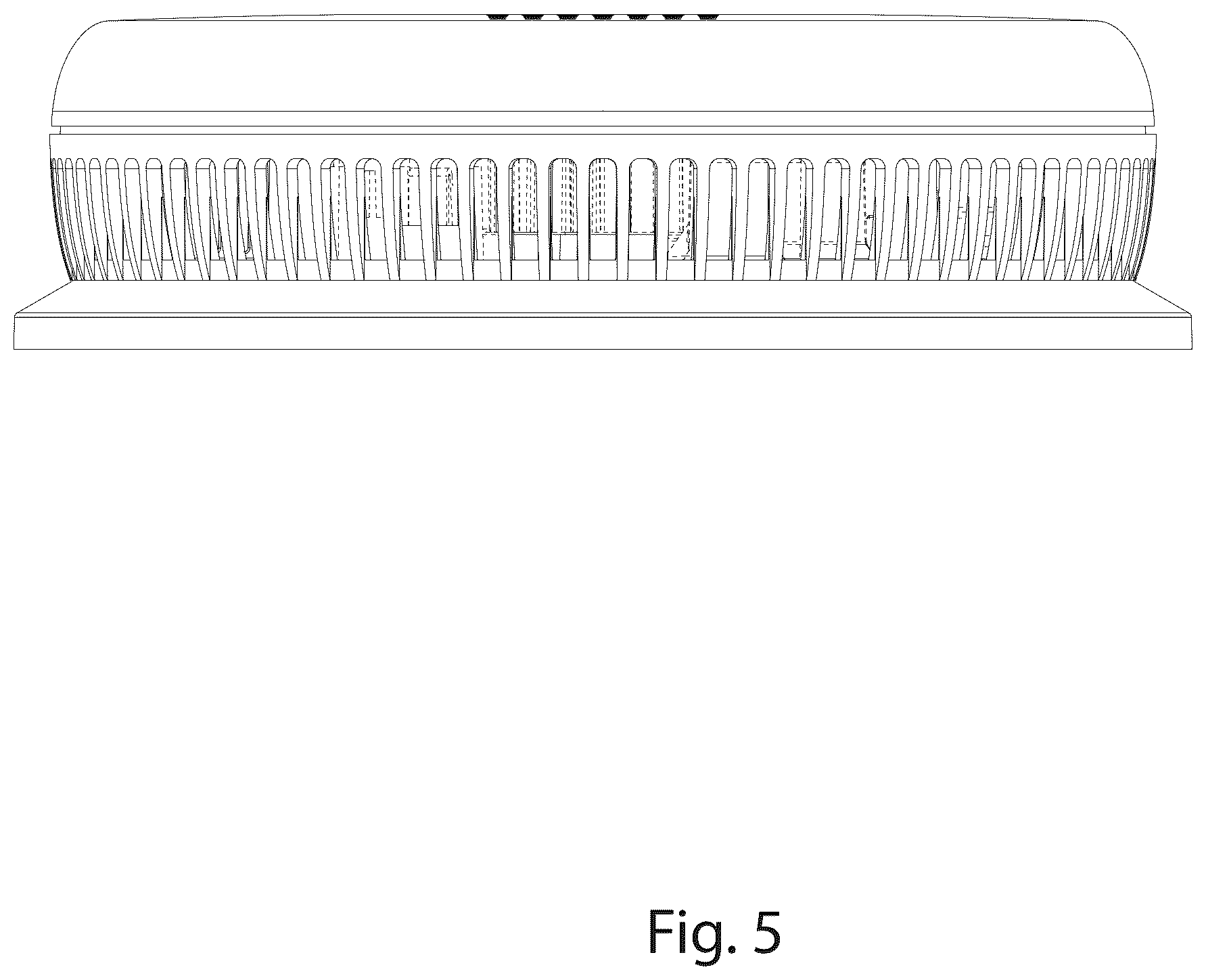 Patent USD1124924 Figure 5 – Hazardous condition alarm housing
