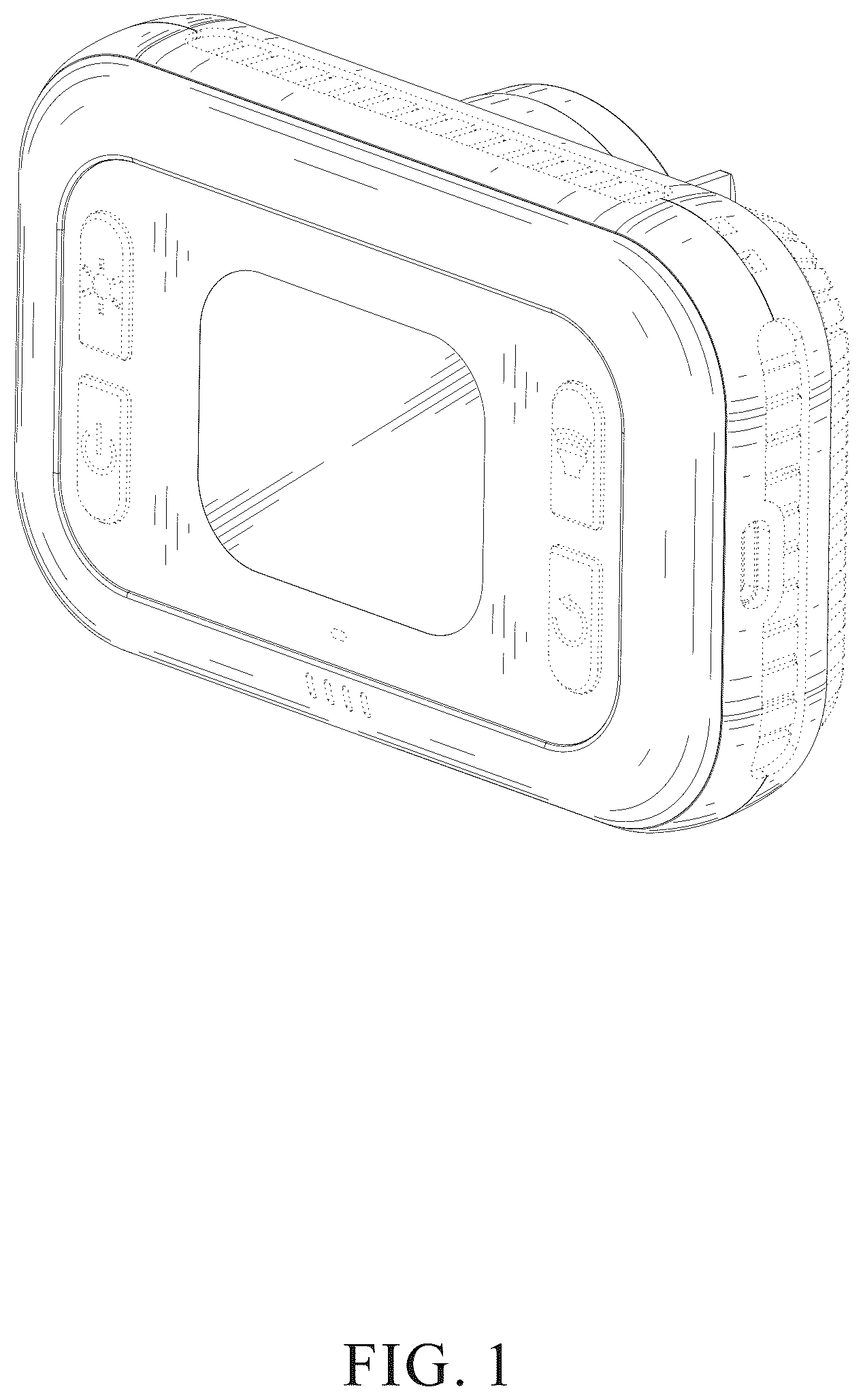 Patent USD1124926 Figure 1 – Combination smoke and carbon monoxide detector