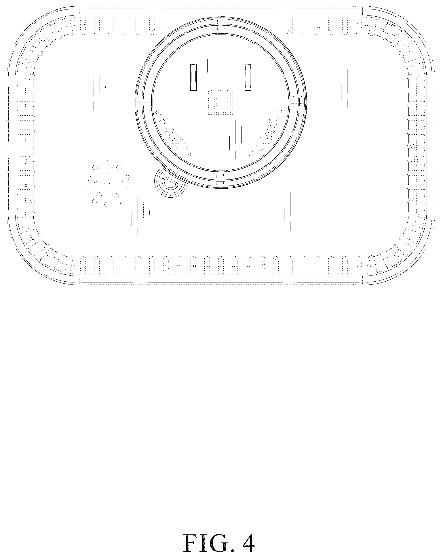 Patent USD1124926 Figure 4 – Combination smoke and carbon monoxide detector