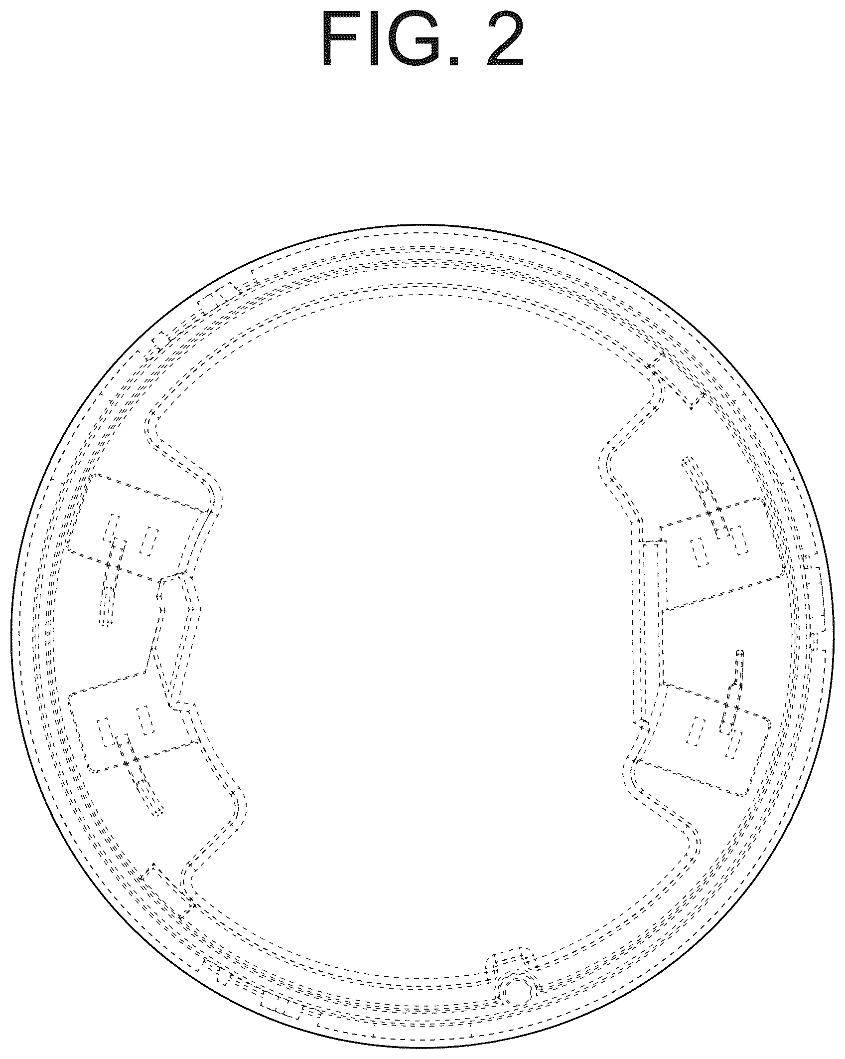 Patent USD1124927 Figure 2 – Fire detector