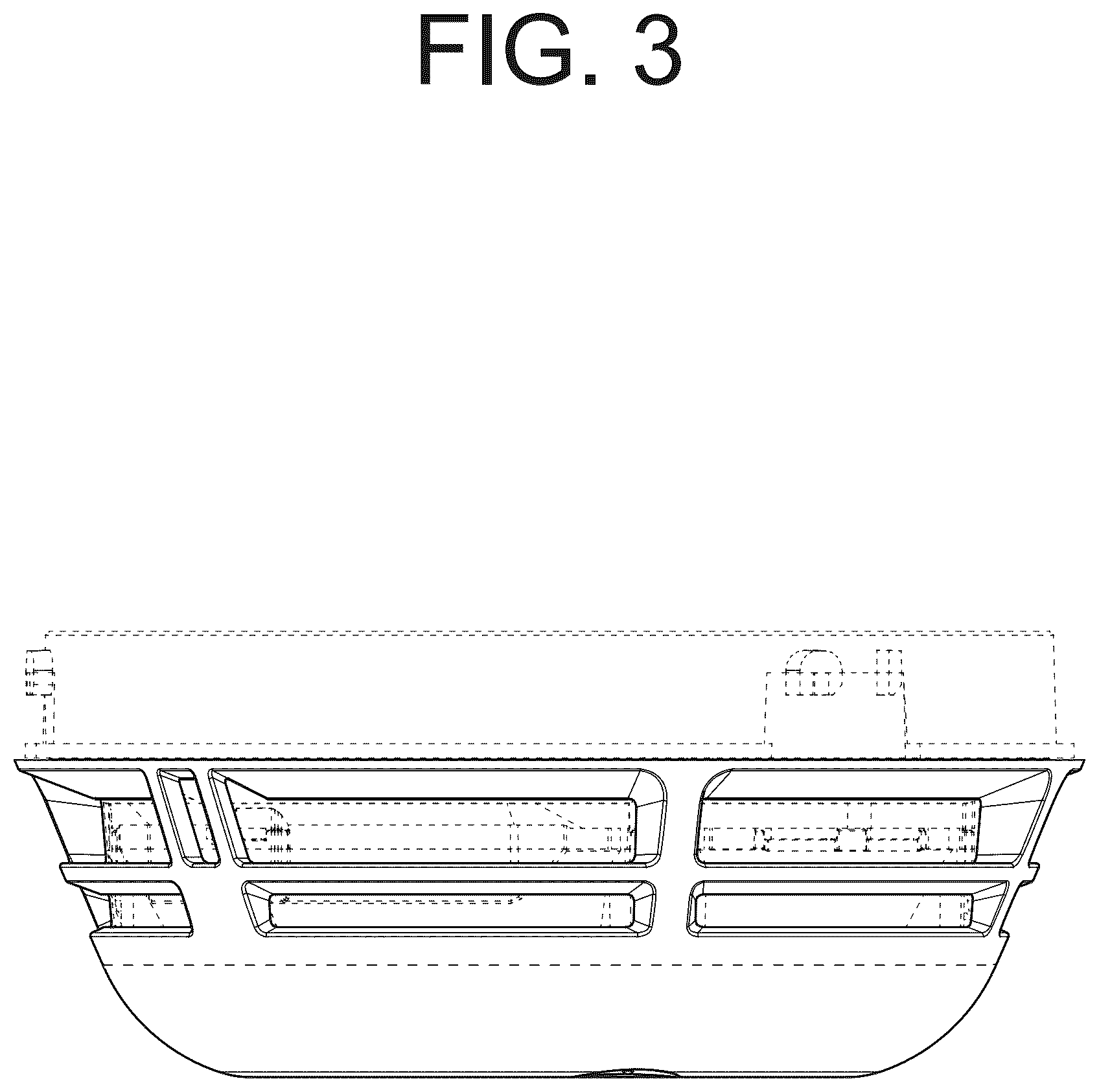 Patent USD1124927 Figure 3 – Fire detector
