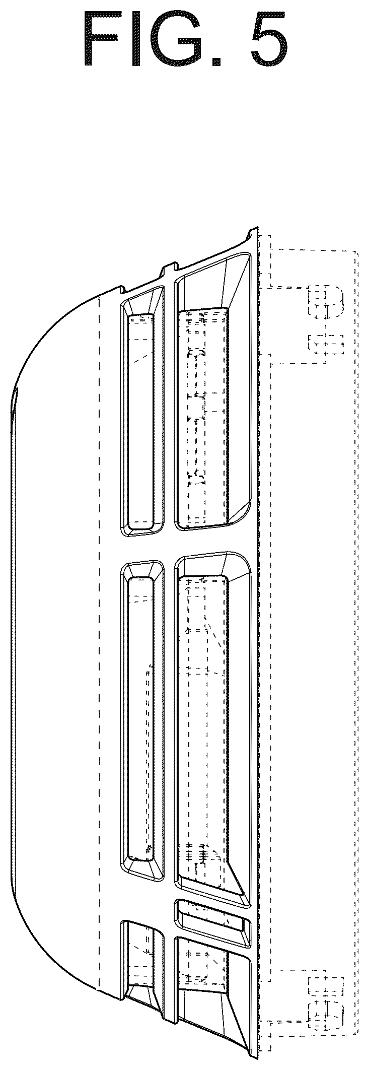 Patent USD1124927 Figure 5 – Fire detector