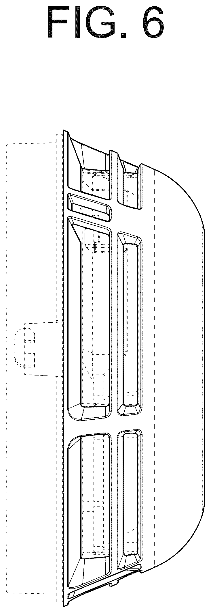Patent USD1124927 Figure 6 – Fire detector
