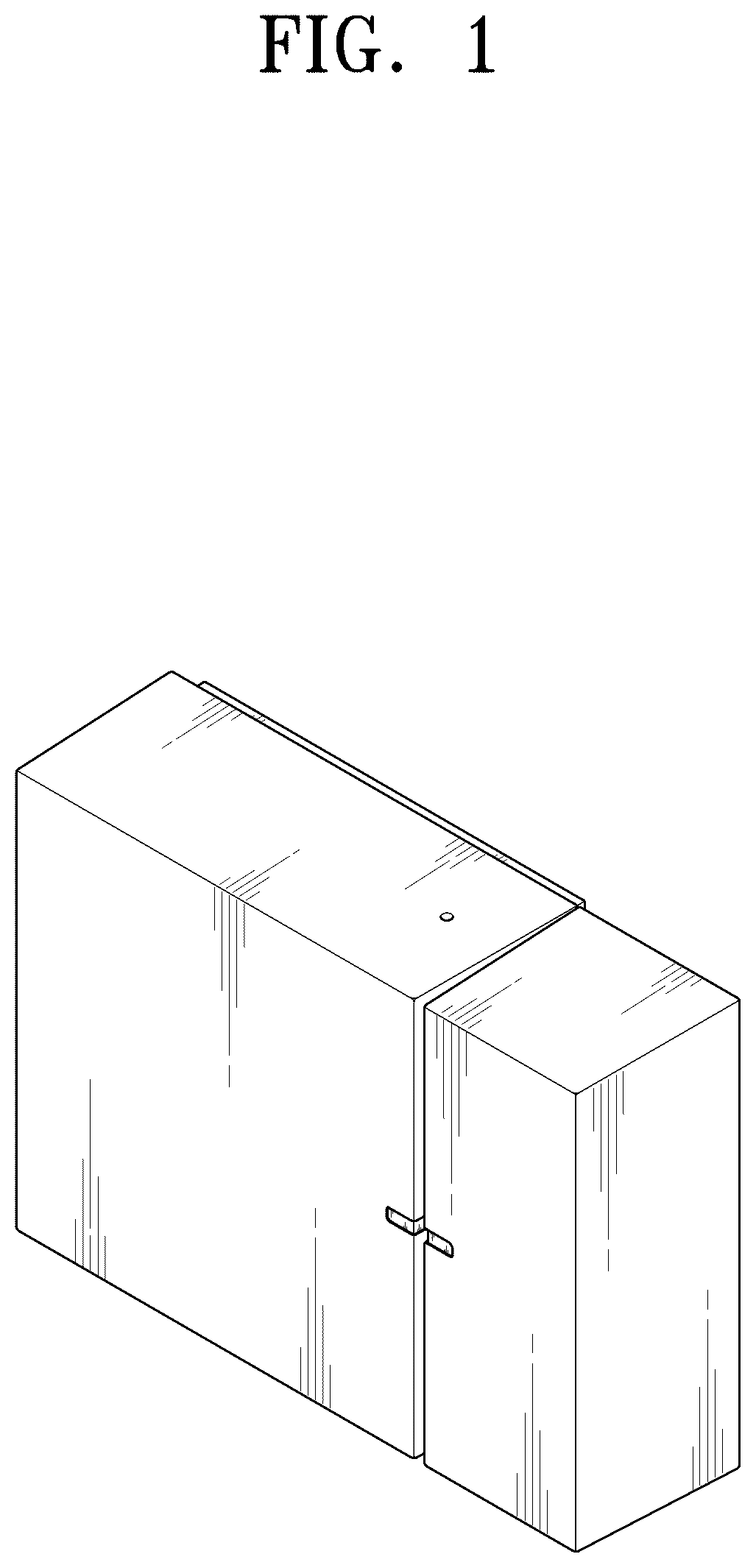 Patent USD1124928 — Motion illuminance sensor for door — Figure 1