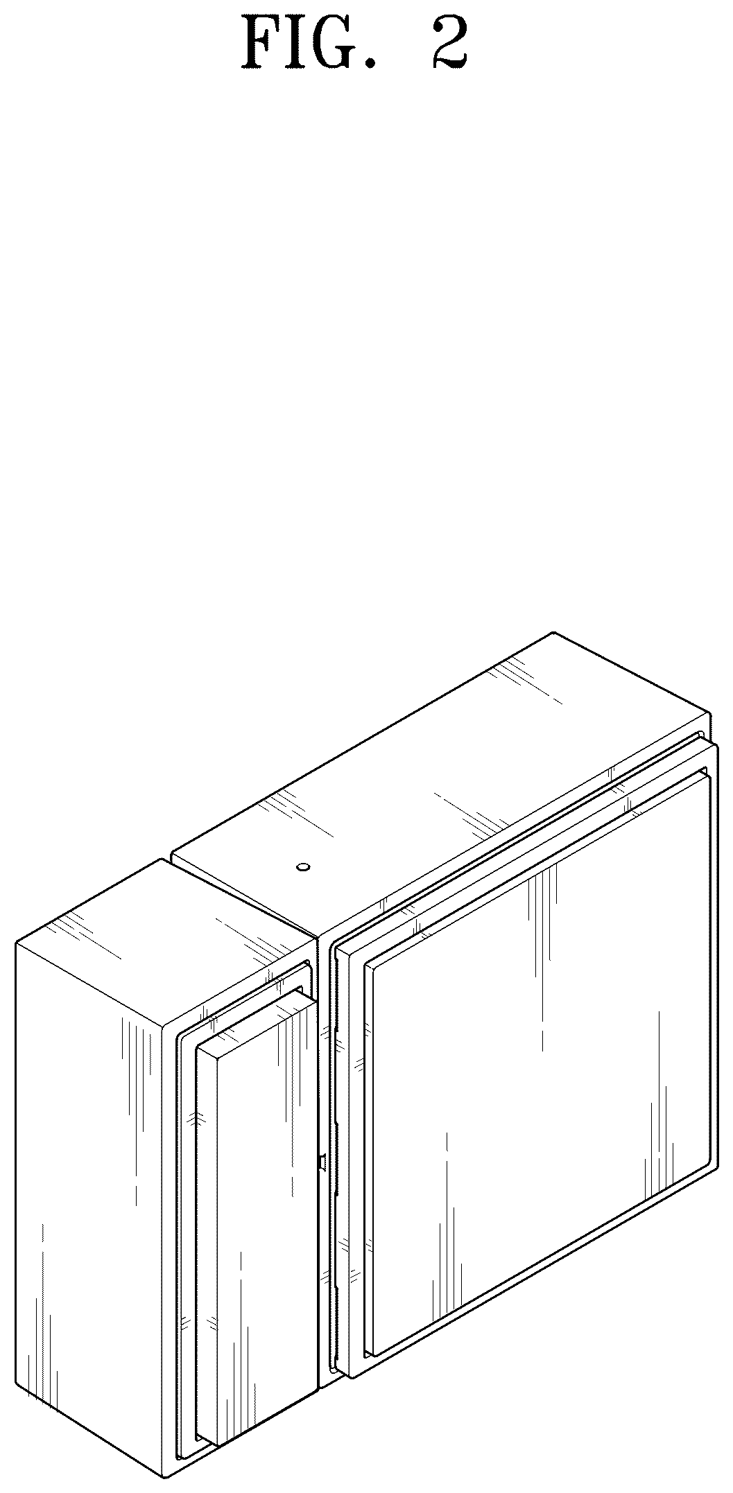Patent USD1124928 Figure 2 – Motion illuminance sensor for door