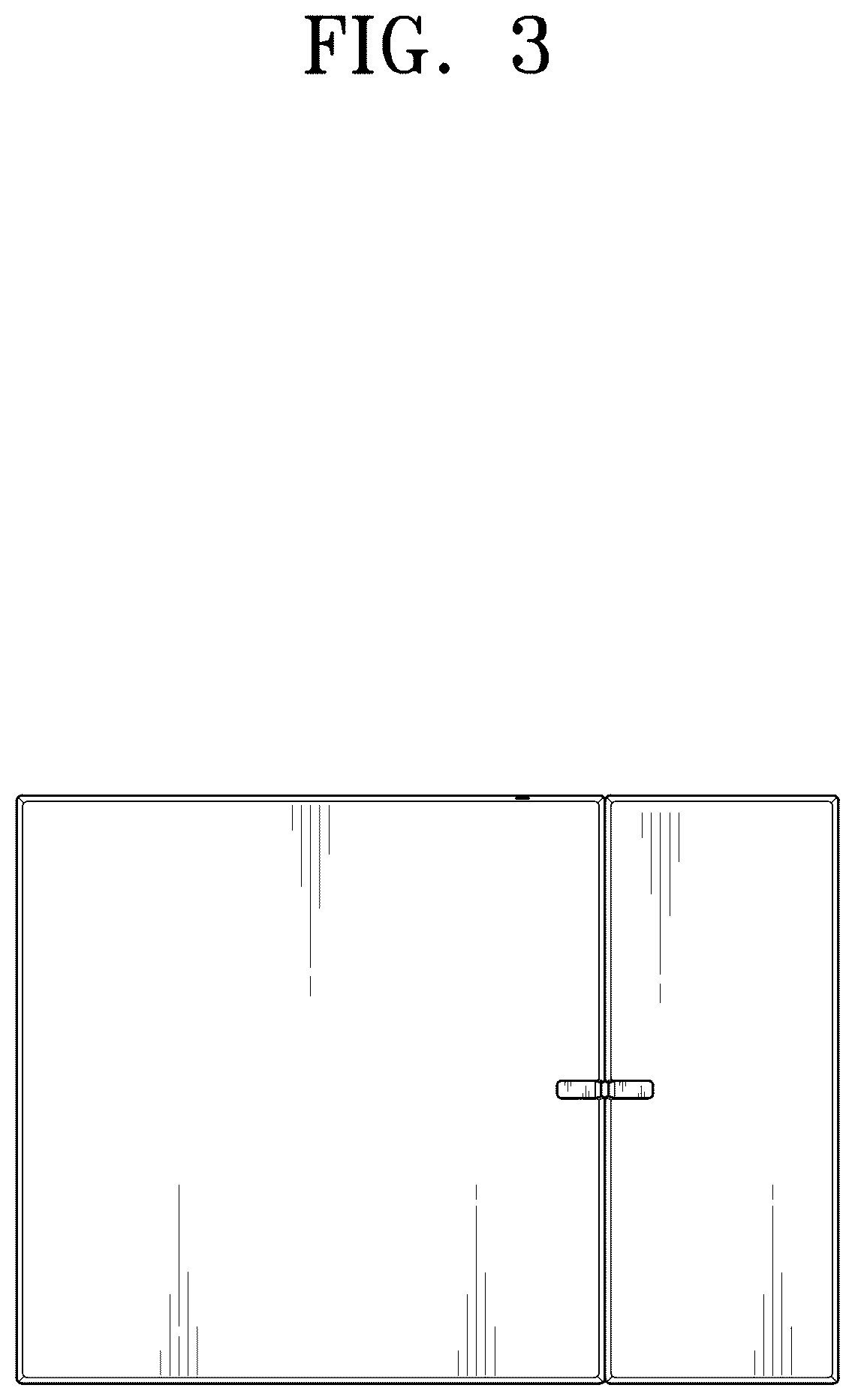 Patent USD1124928 Figure 3 – Motion illuminance sensor for door