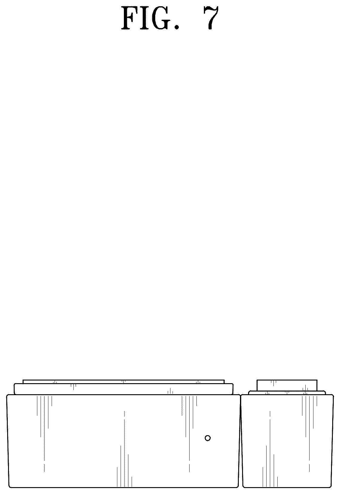 Patent USD1124928 Figure 7 – Motion illuminance sensor for door