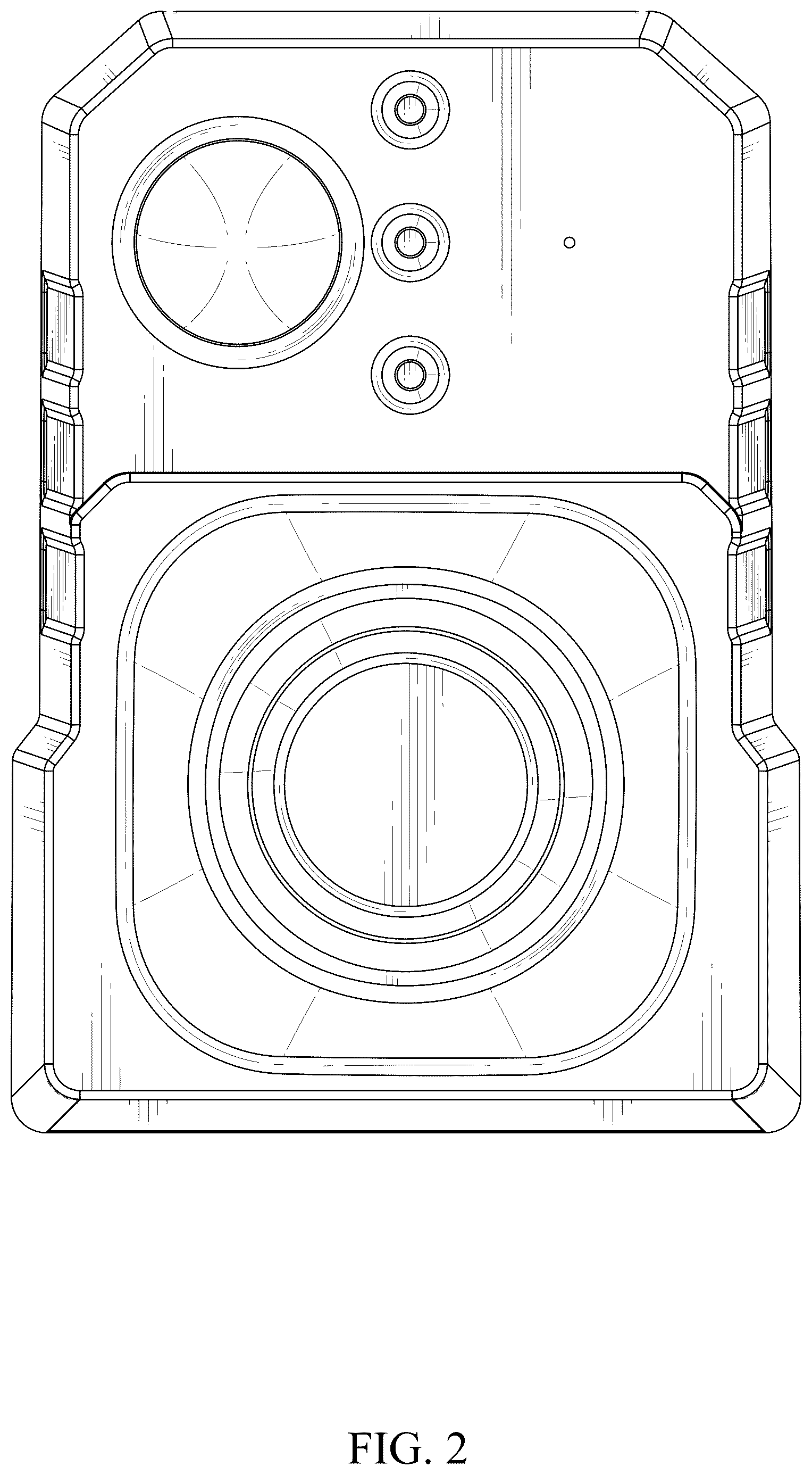Patent USD1124929 Figure 2 – Solar alarm light