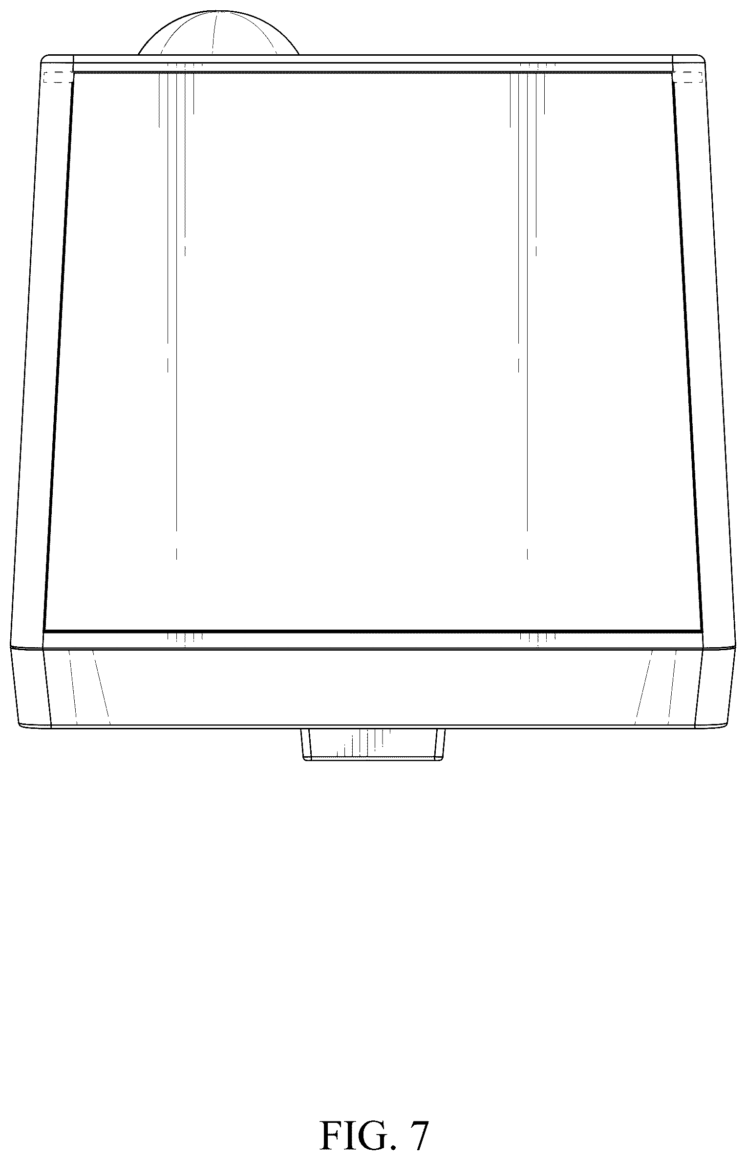 Patent USD1124929 Figure 7 – Solar alarm light