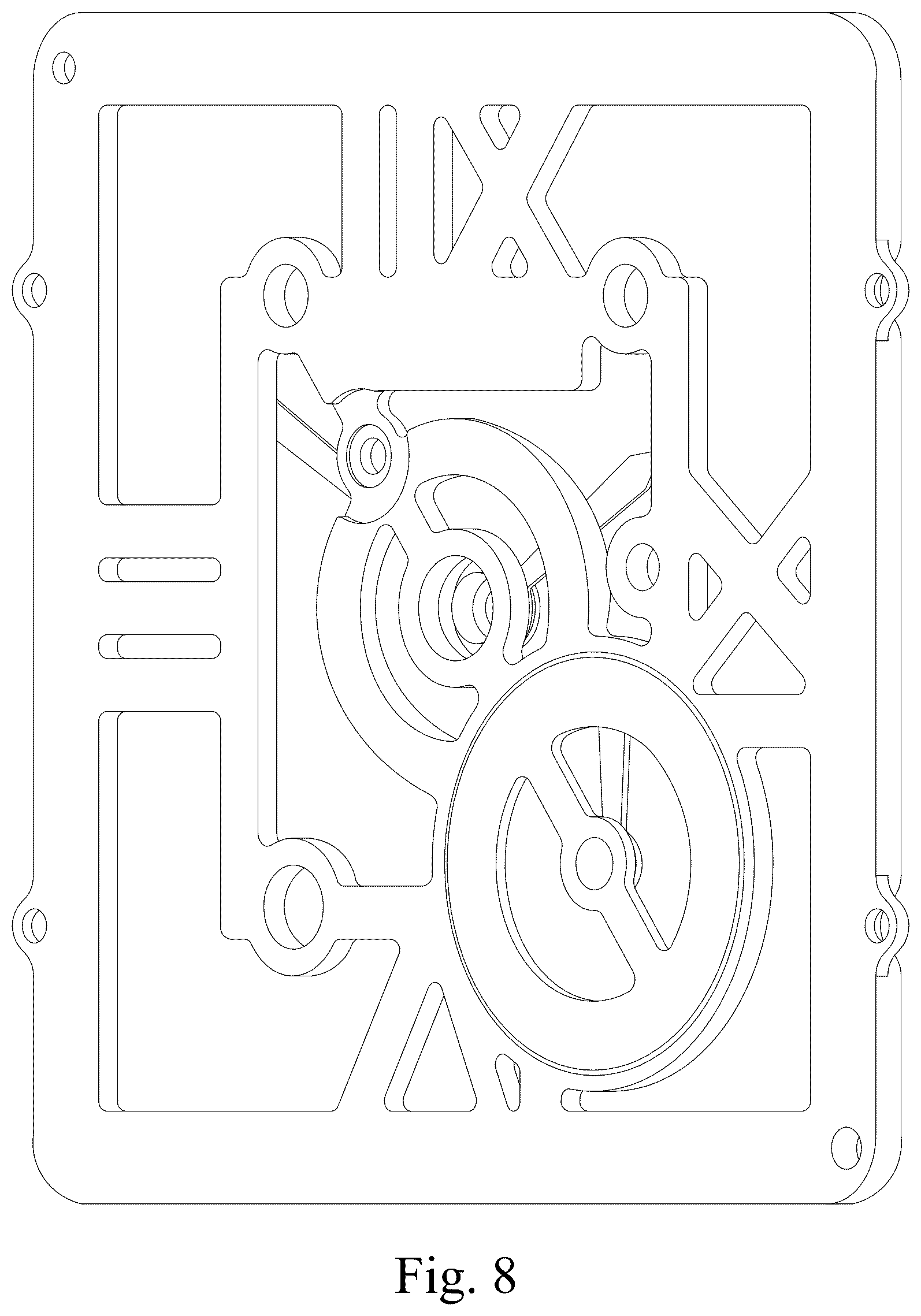Patent USD1124930 Figure 8 – Watch dial