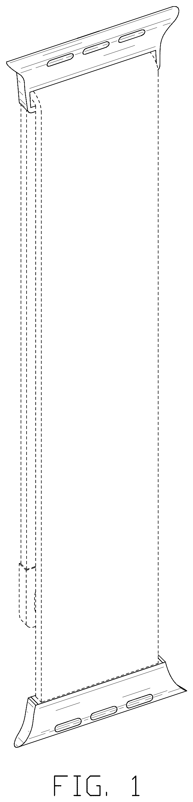 Patent USD1124932 Figure 1 – Watch strap