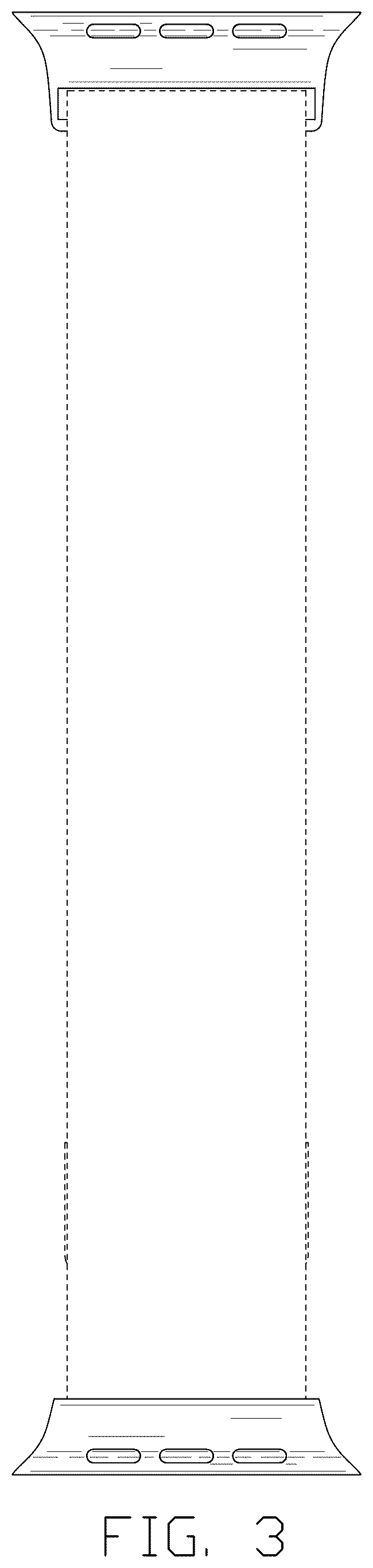 Patent USD1124932 Figure 3 – Watch strap