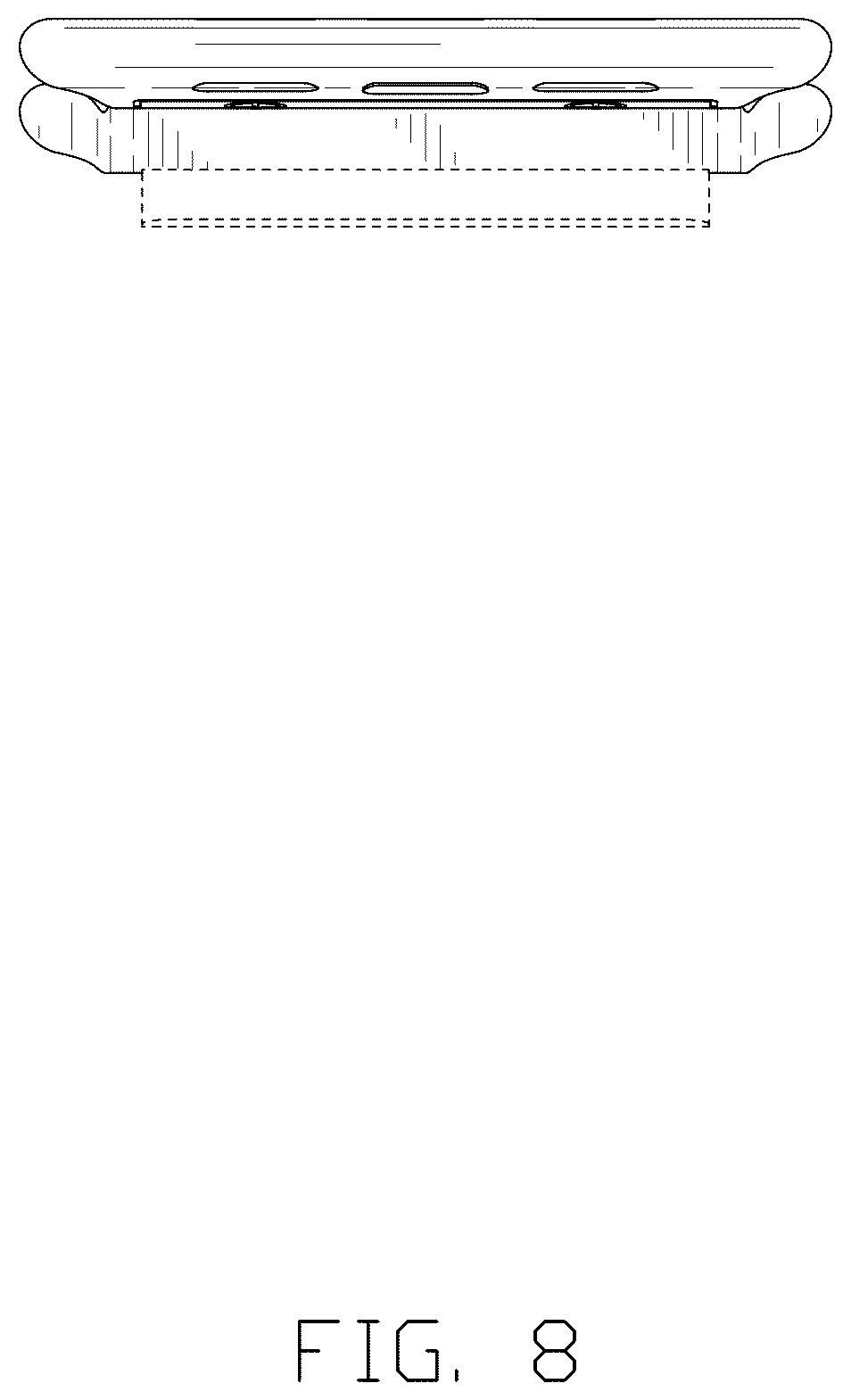 Patent USD1124932 Figure 8 – Watch strap