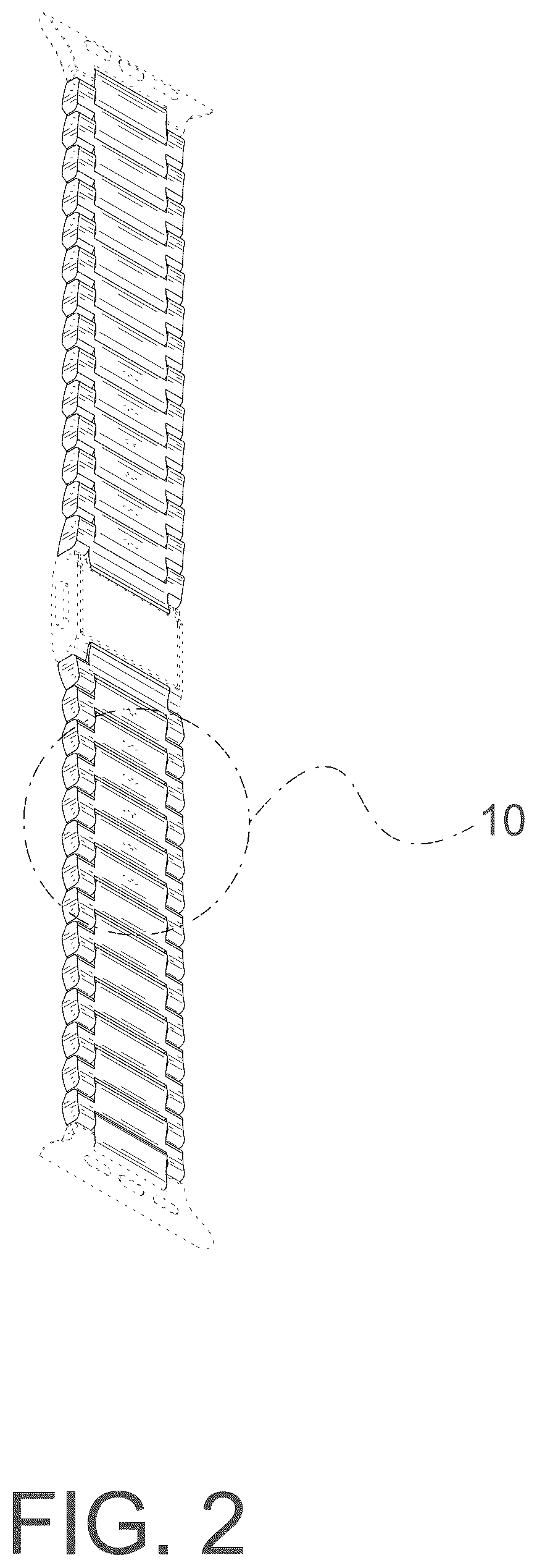 Patent USD1124933 Figure 2 – Watch band