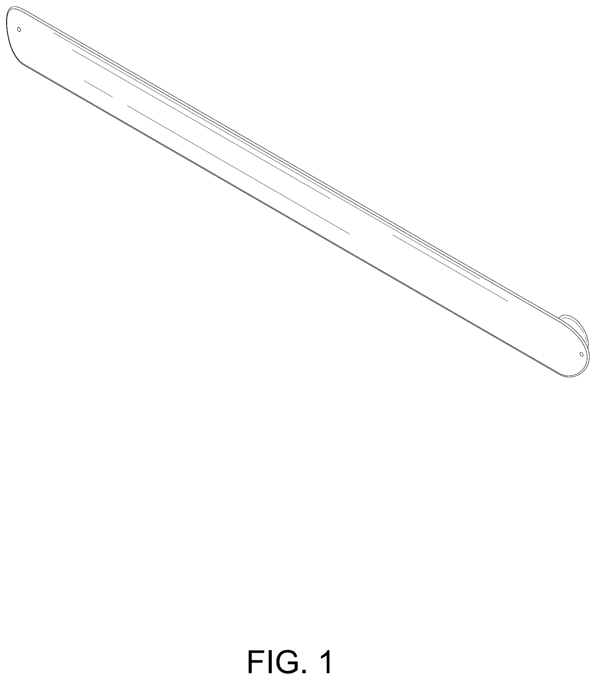 Patent USD1124934 Figure 1 – Slap band