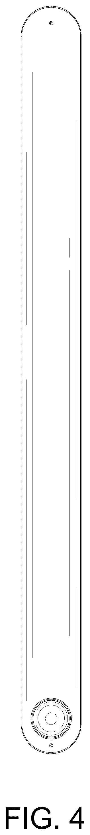 Patent USD1124934 Figure 4 – Slap band