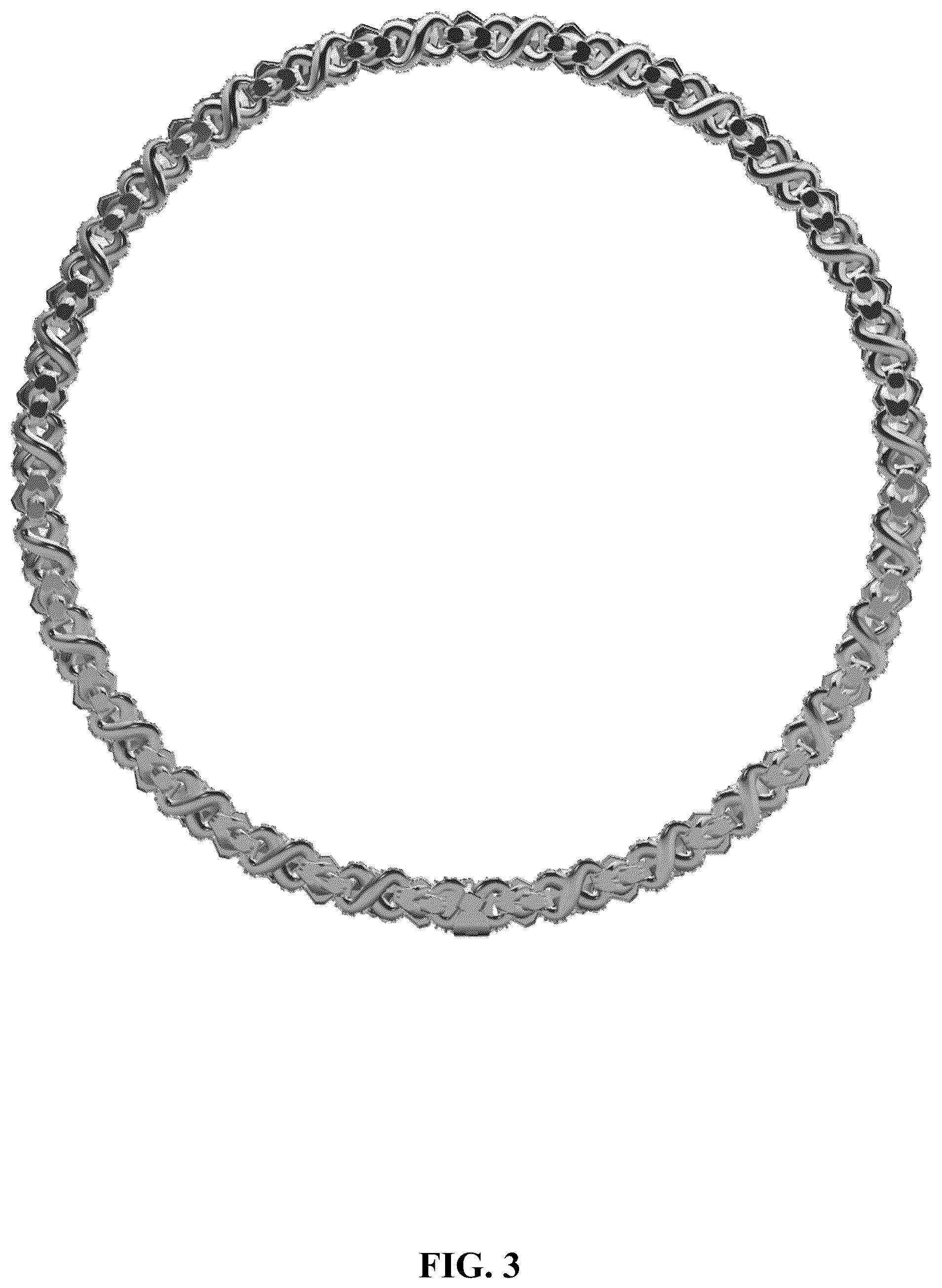 Patent USD1124937 Figure 3 – Tennis necklace