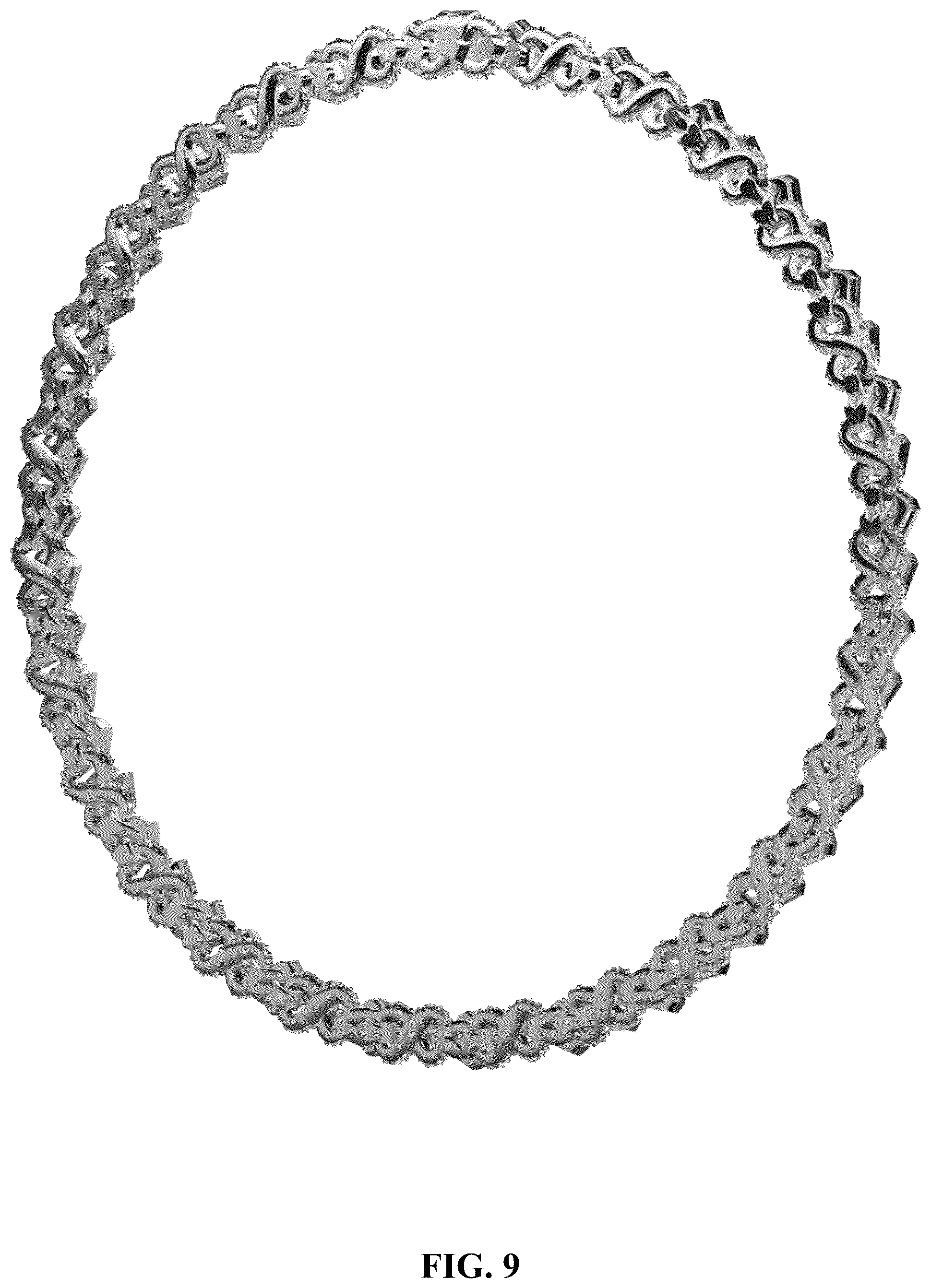 Patent USD1124937 Figure 9 – Tennis necklace