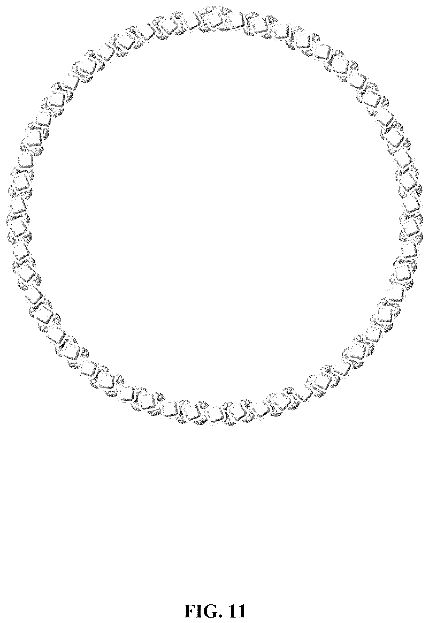 Patent USD1124937 Figure 11 – Tennis necklace