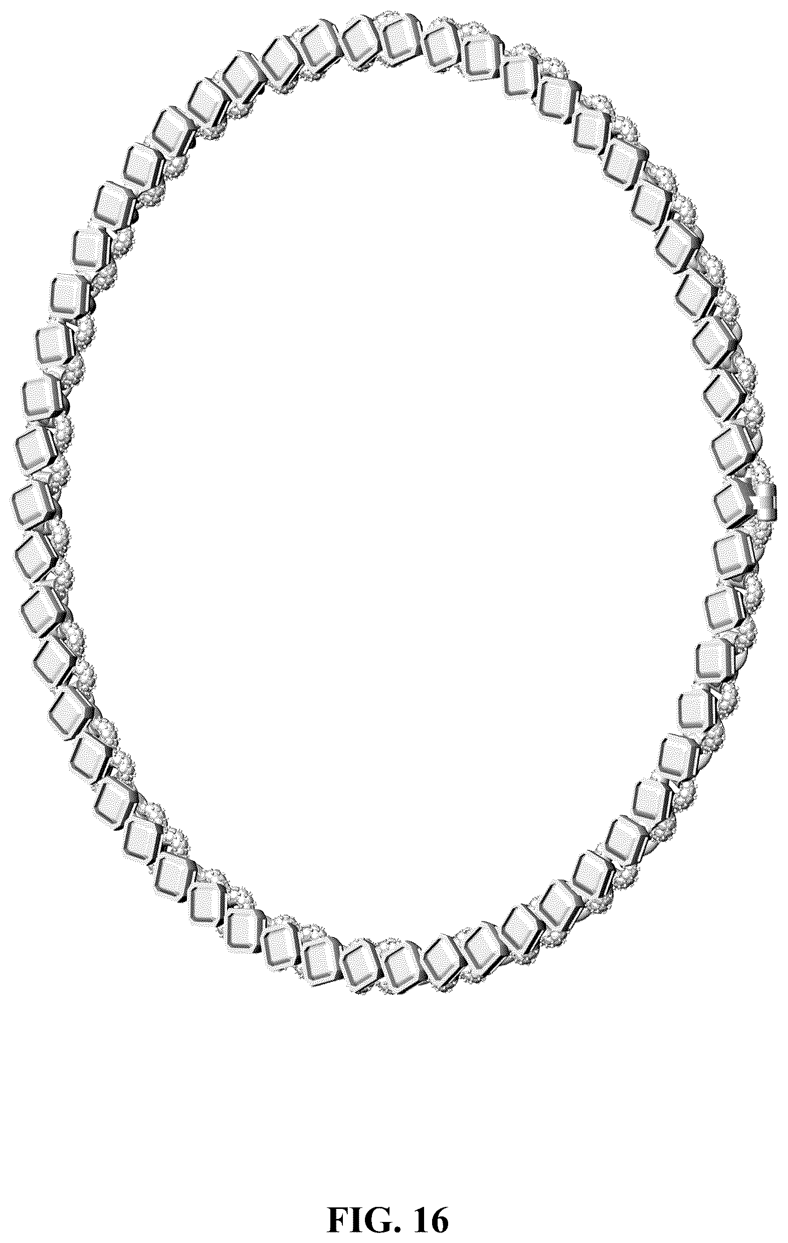 Patent USD1124937 Figure 16 – Tennis necklace
