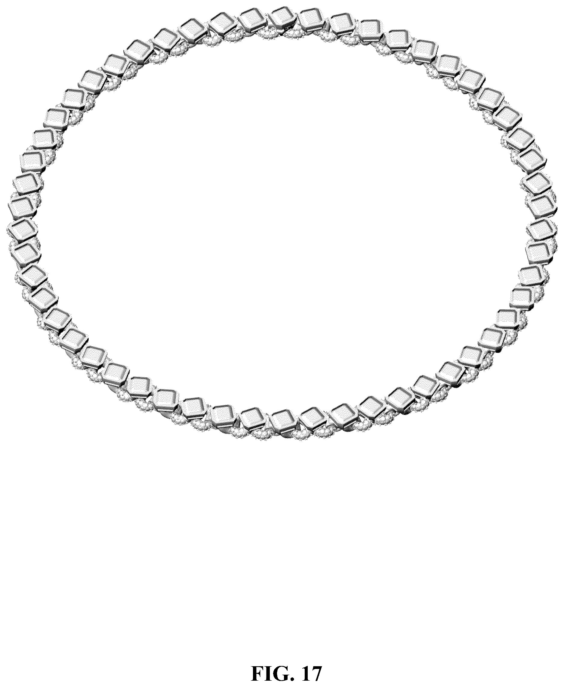 Patent USD1124937 Figure 17 – Tennis necklace