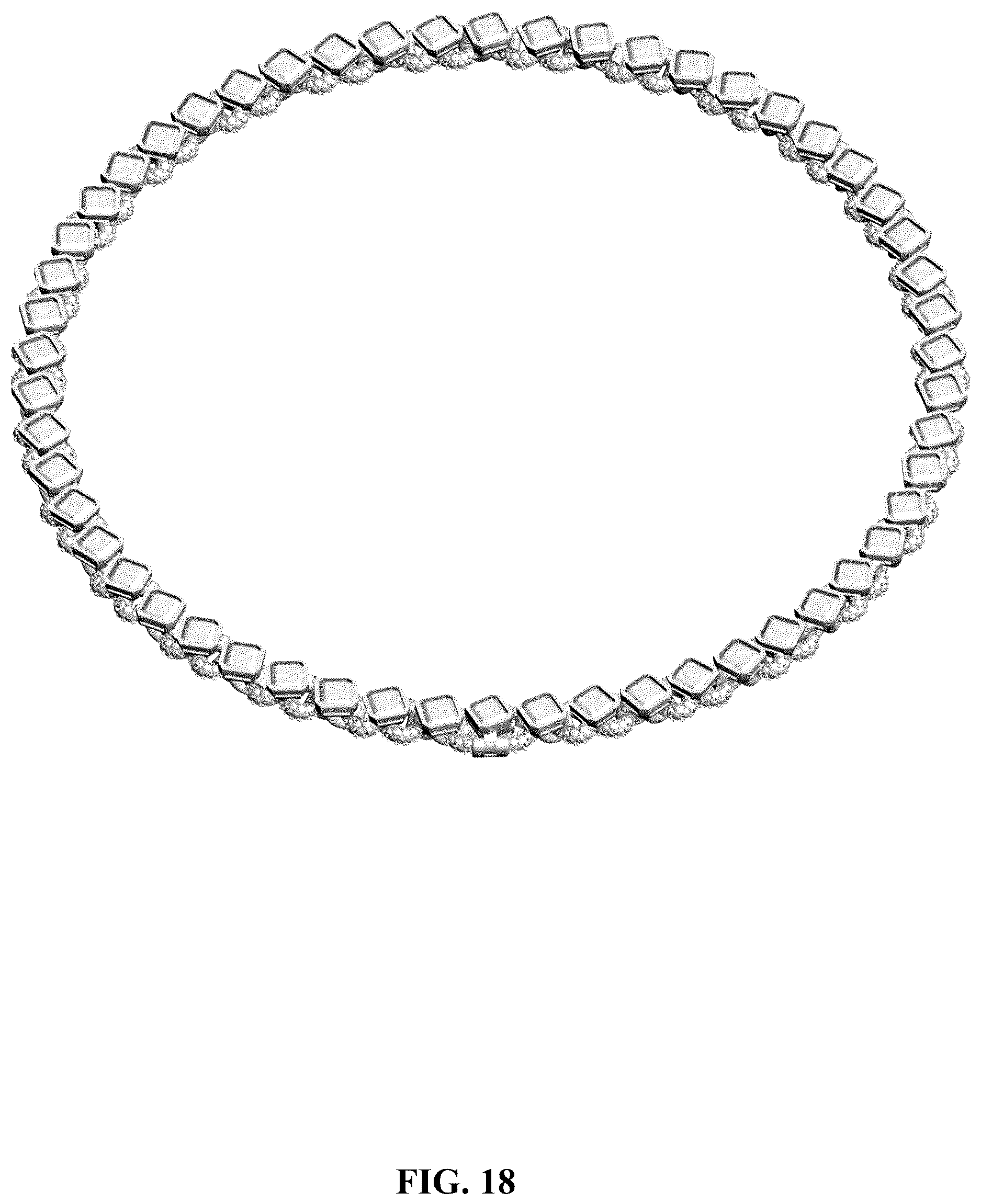 Patent USD1124937 Figure 18 – Tennis necklace