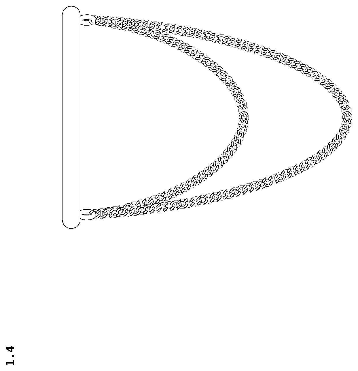 Patent USD1124941 Figure 4 – Finger ring