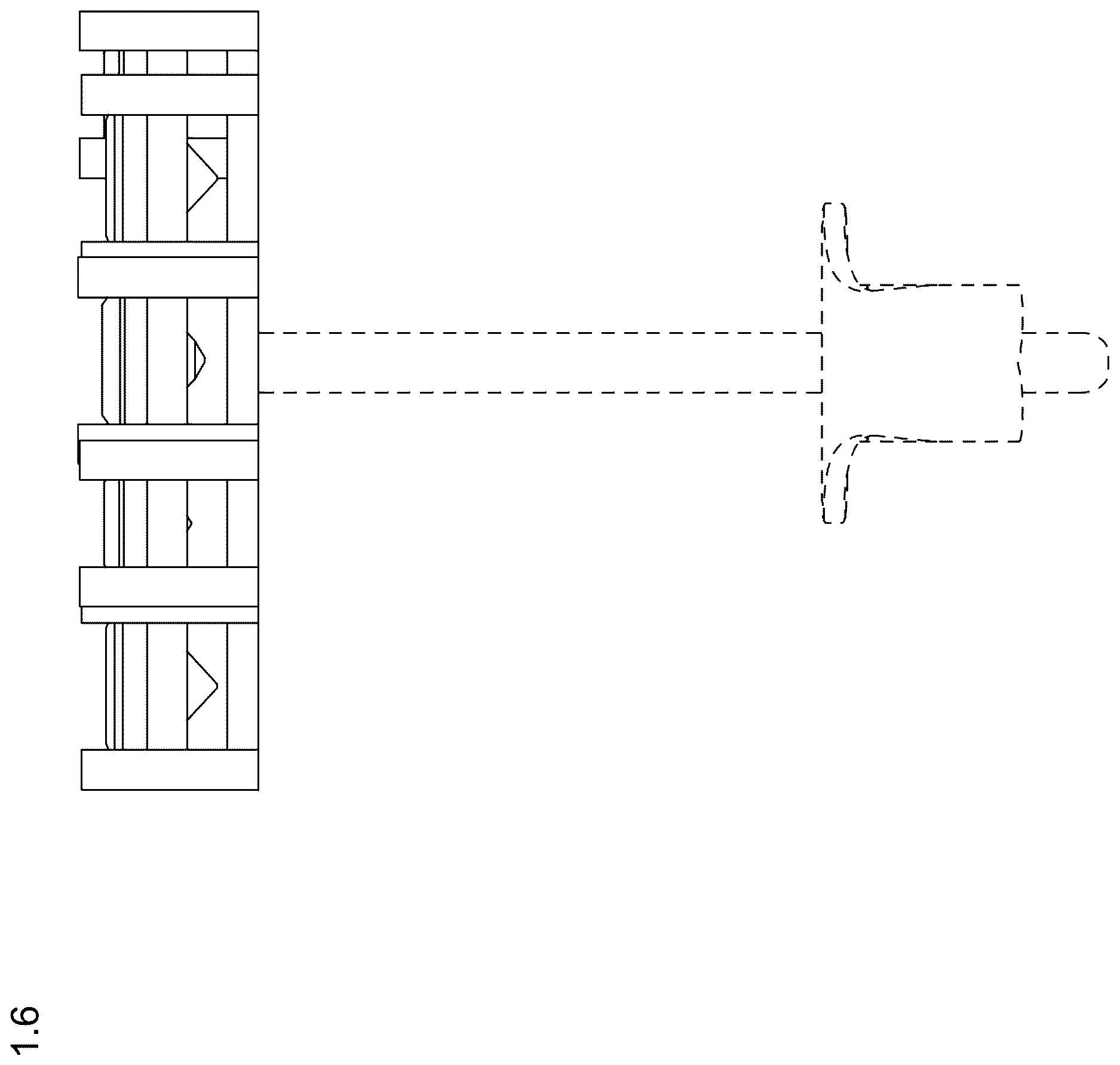 Patent USD1124942 Figure 6 – Earring