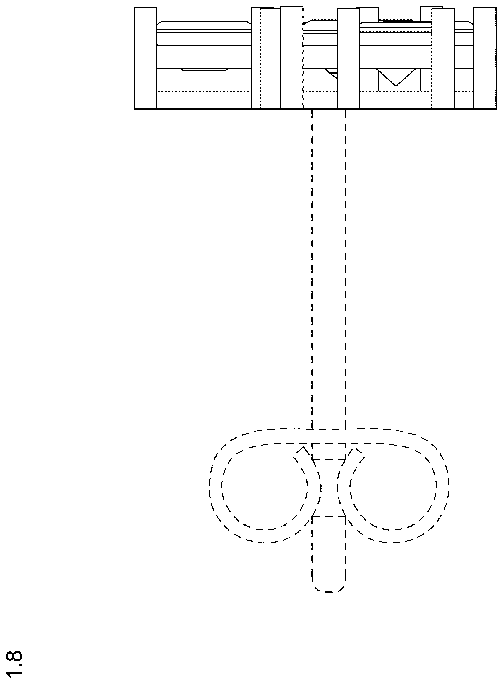Patent USD1124942 Figure 8 – Earring